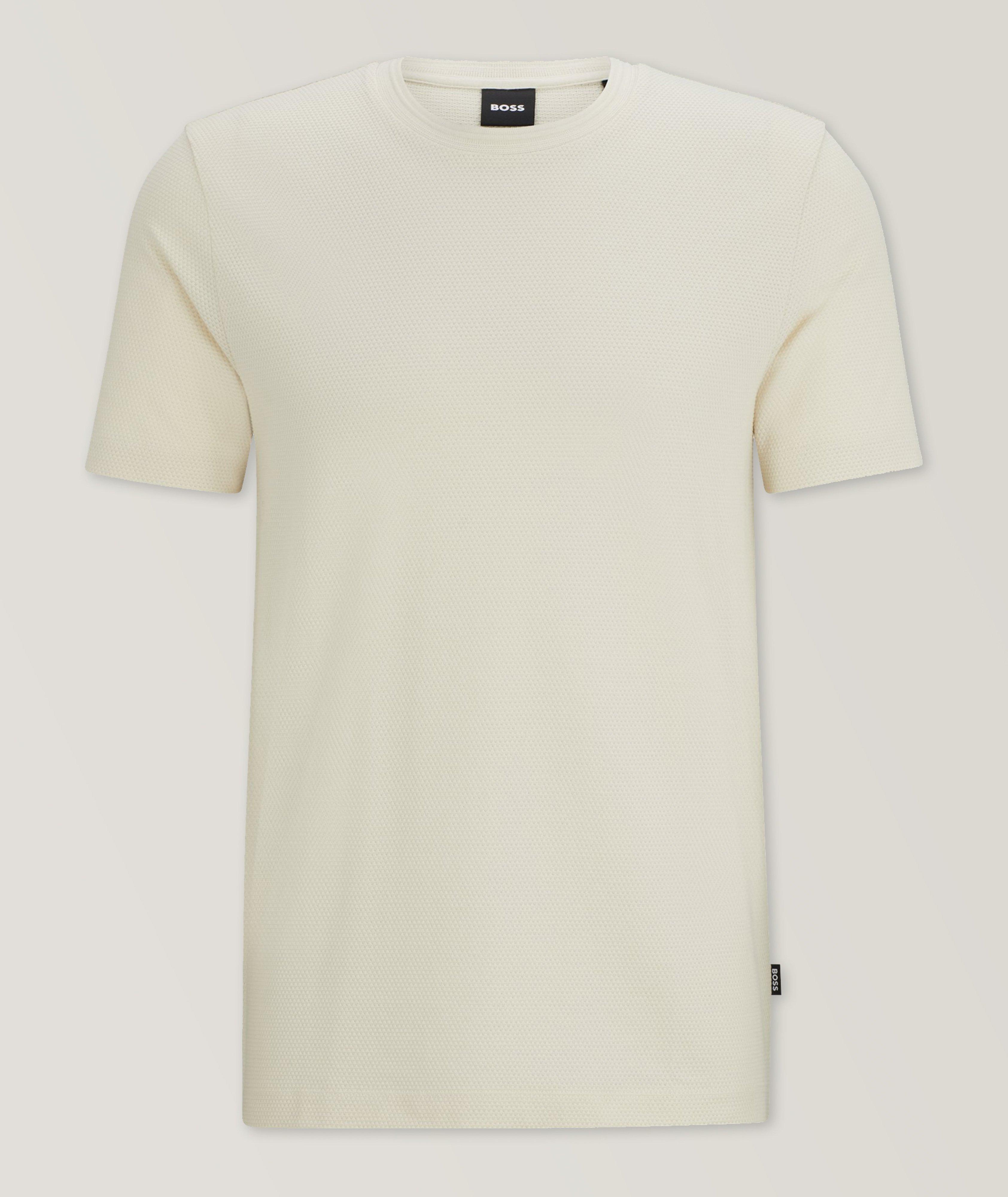 Tiburt Jacquard Cotton-Blend T-Shirt