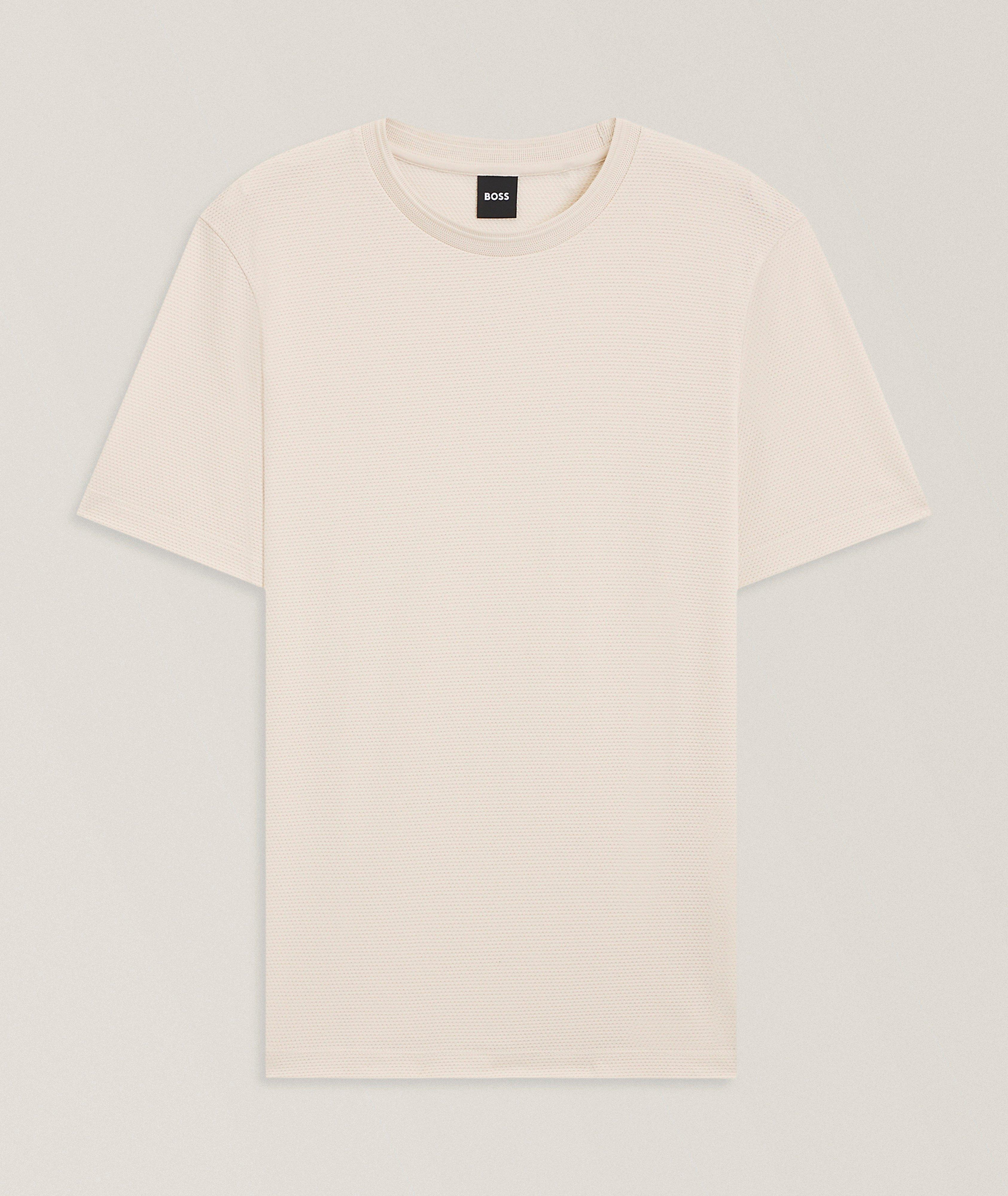 BOSS T-shirt Tiburt en mélange de coton