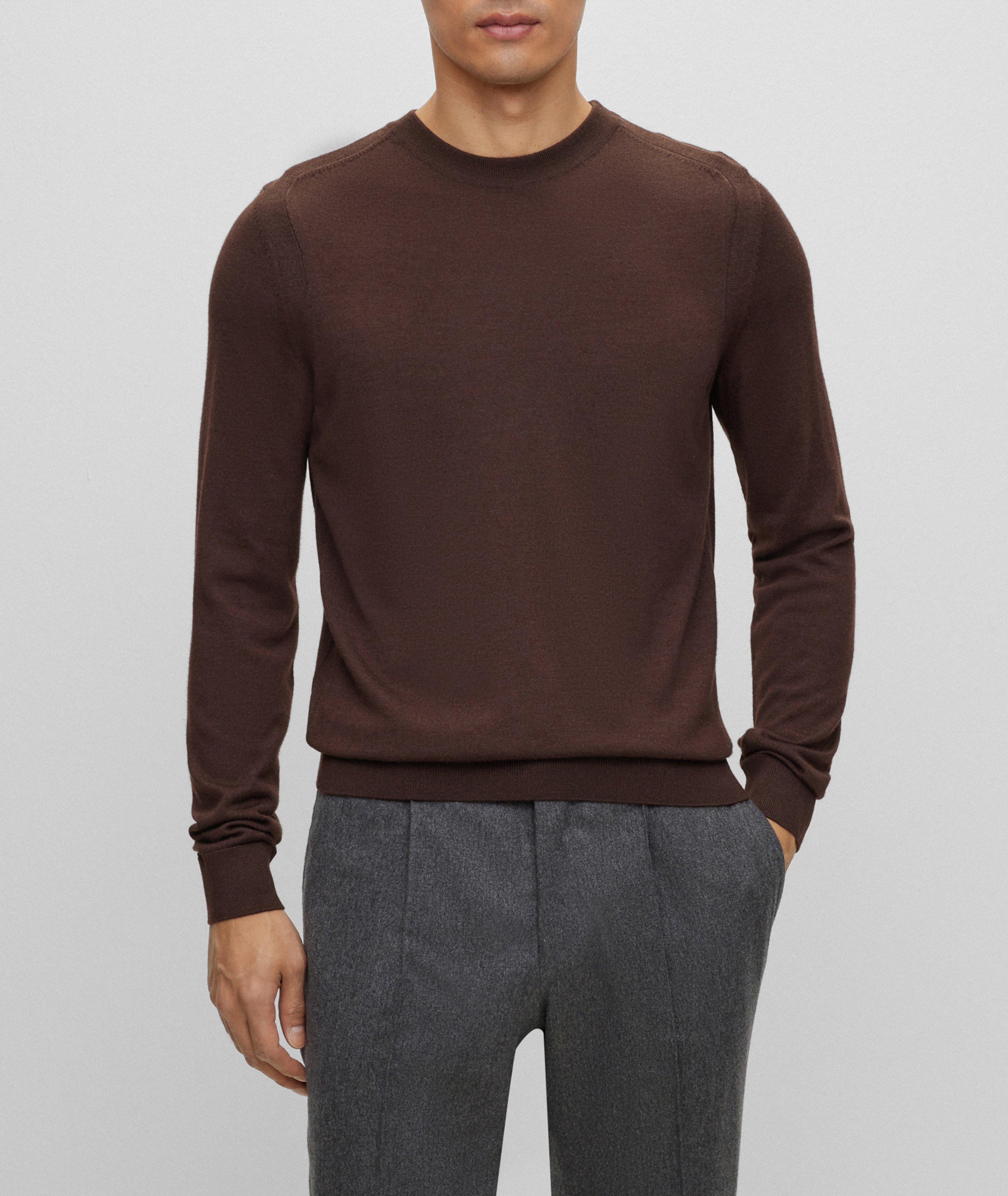 Wool, Silk & Cashmere Sweater image 1