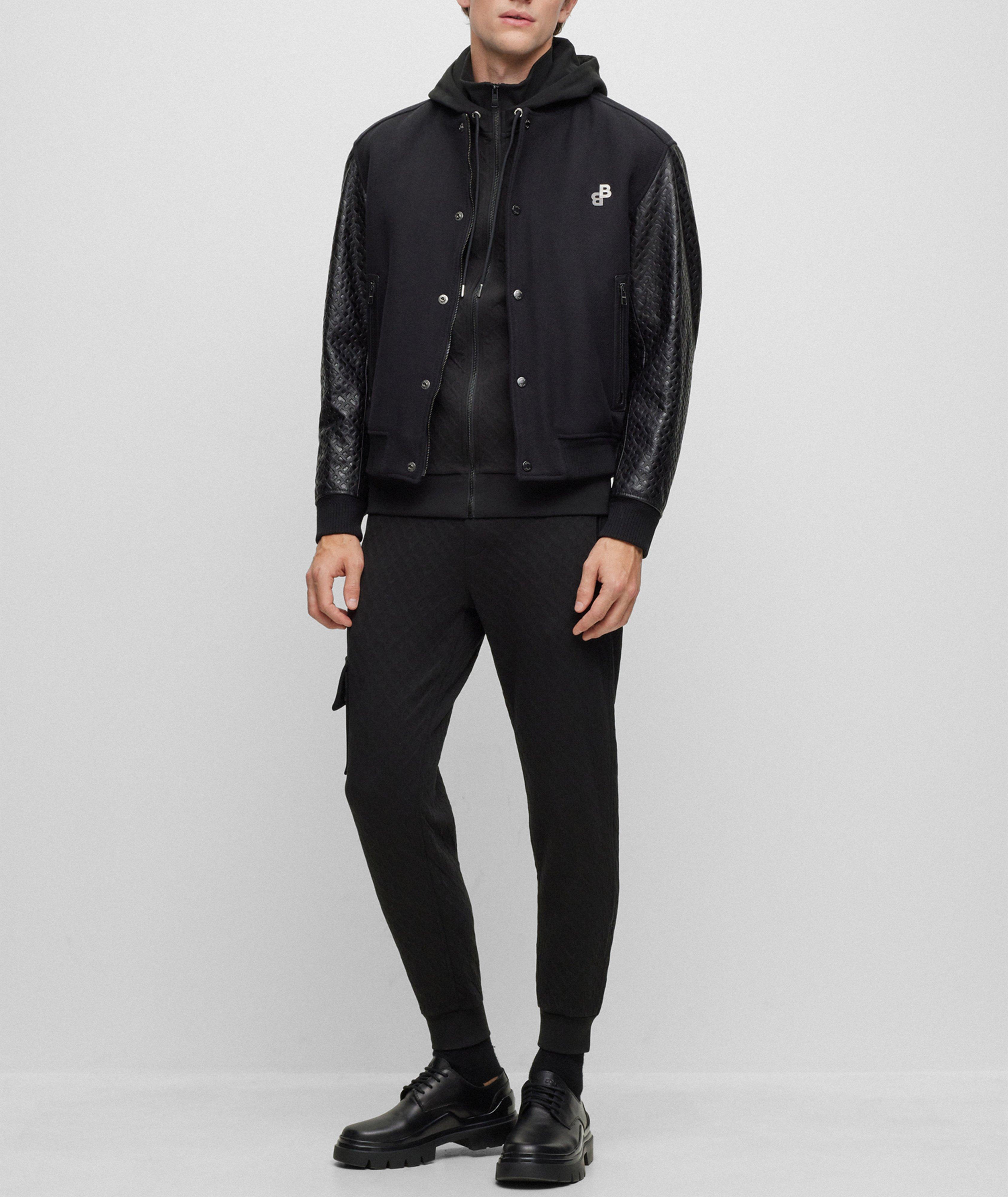 Pantalon sport Levete à motif de logos image 4