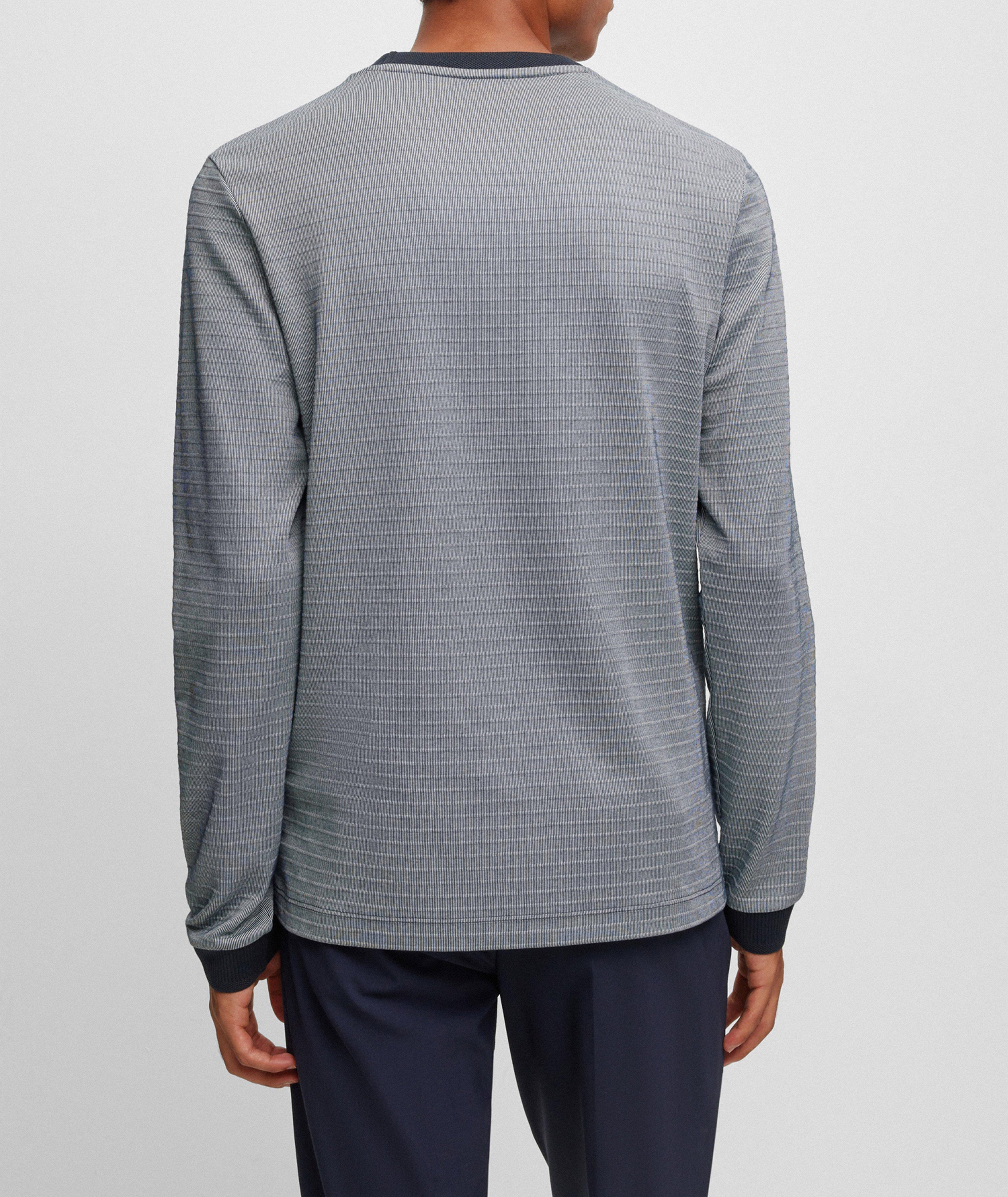 Ottoman Knit Cotton-Blend Shirt image 2