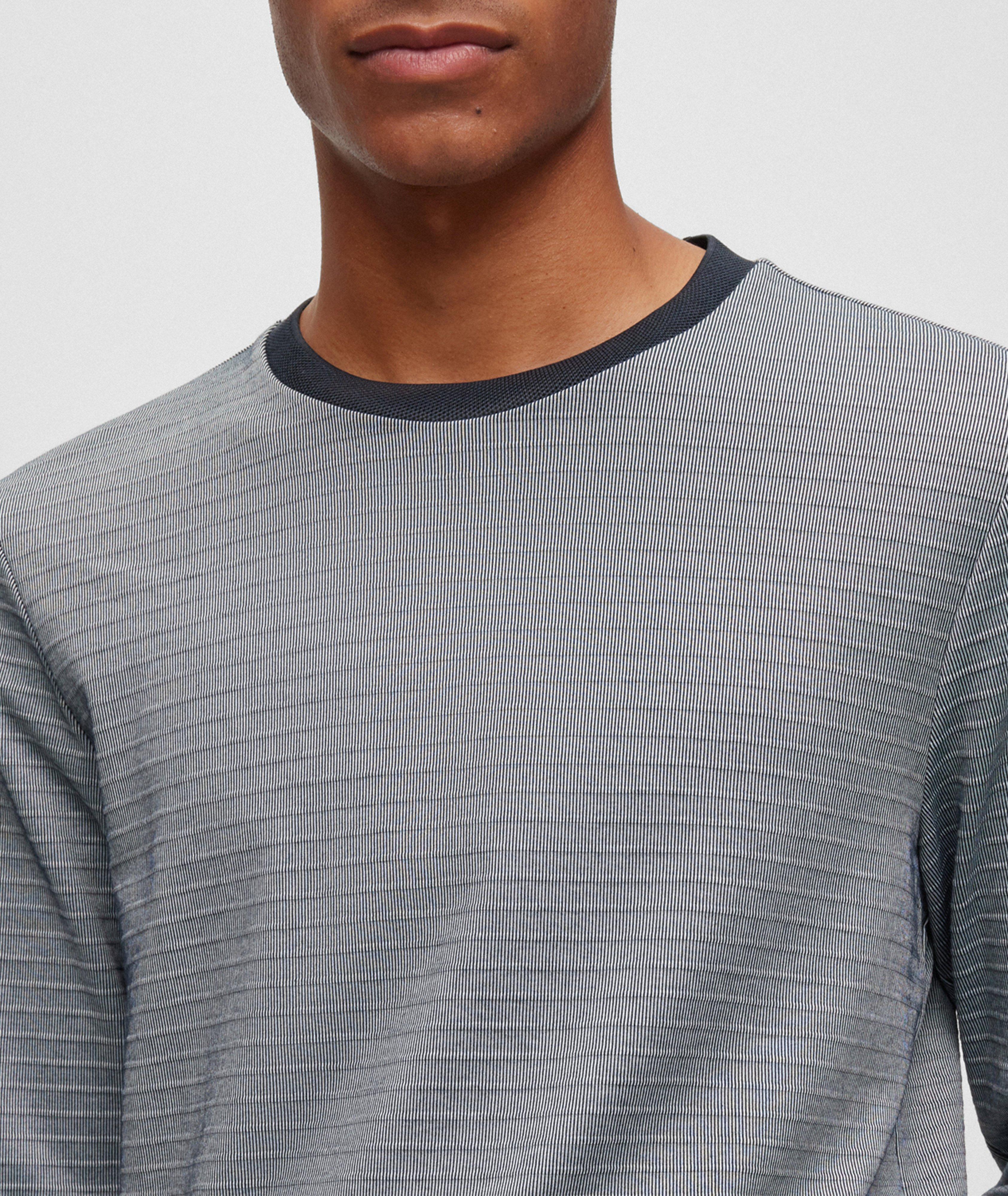 Ottoman Knit Cotton-Blend Shirt image 3
