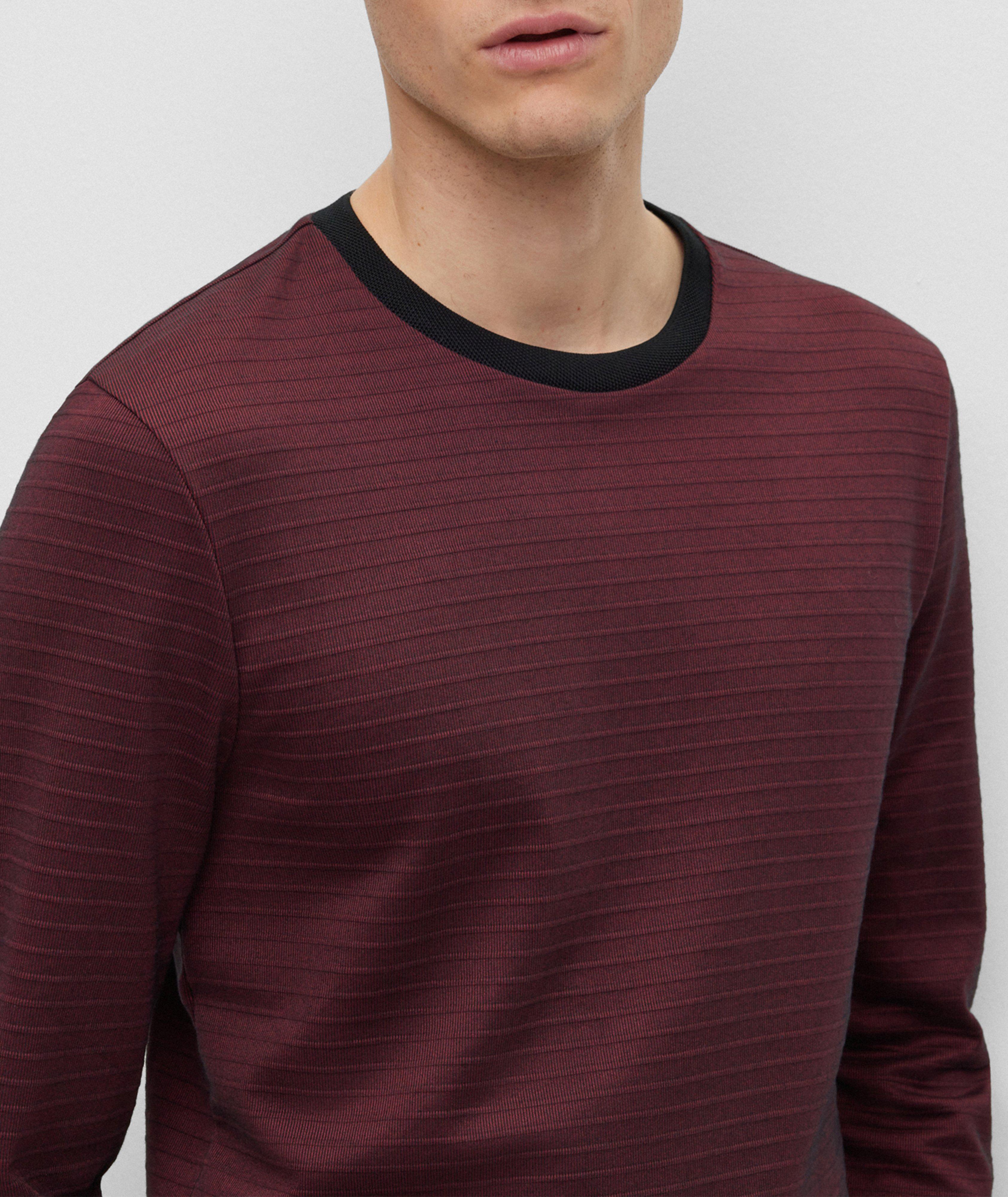 Ottoman Knit Cotton-Blend Shirt image 3