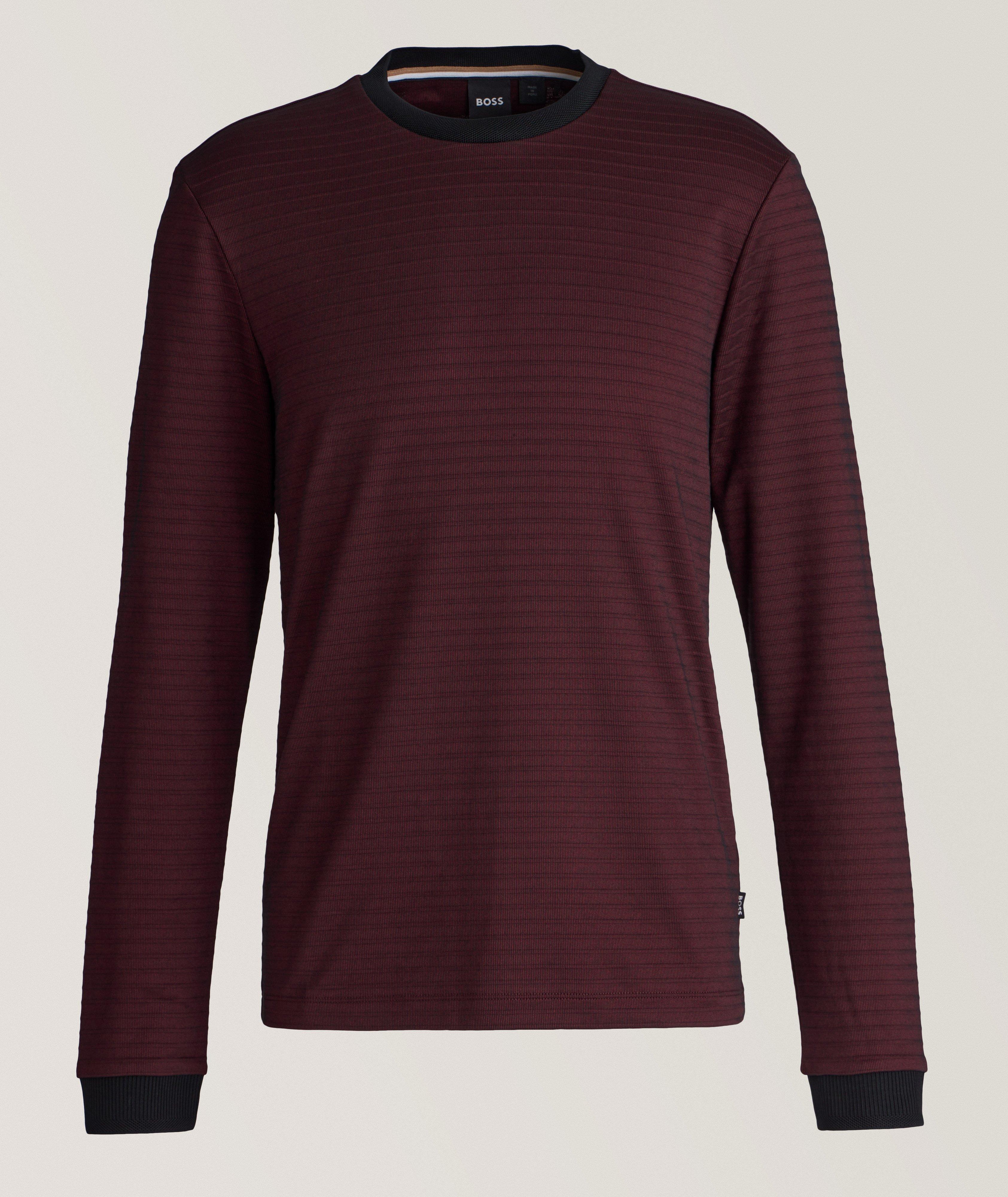Ottoman Knit Cotton-Blend Shirt image 0