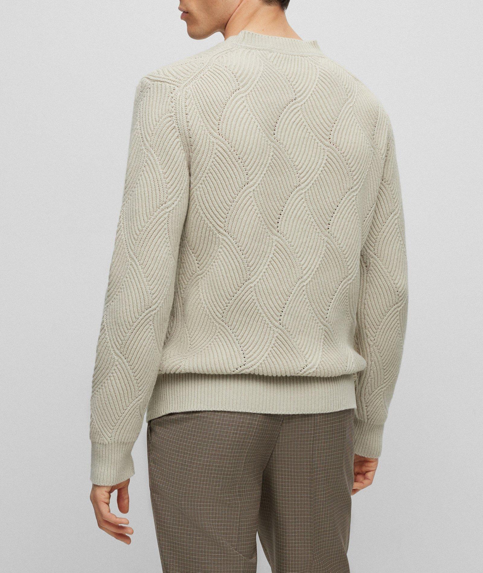 Geometric Virgin Wool-Cashmere Sweater image 2