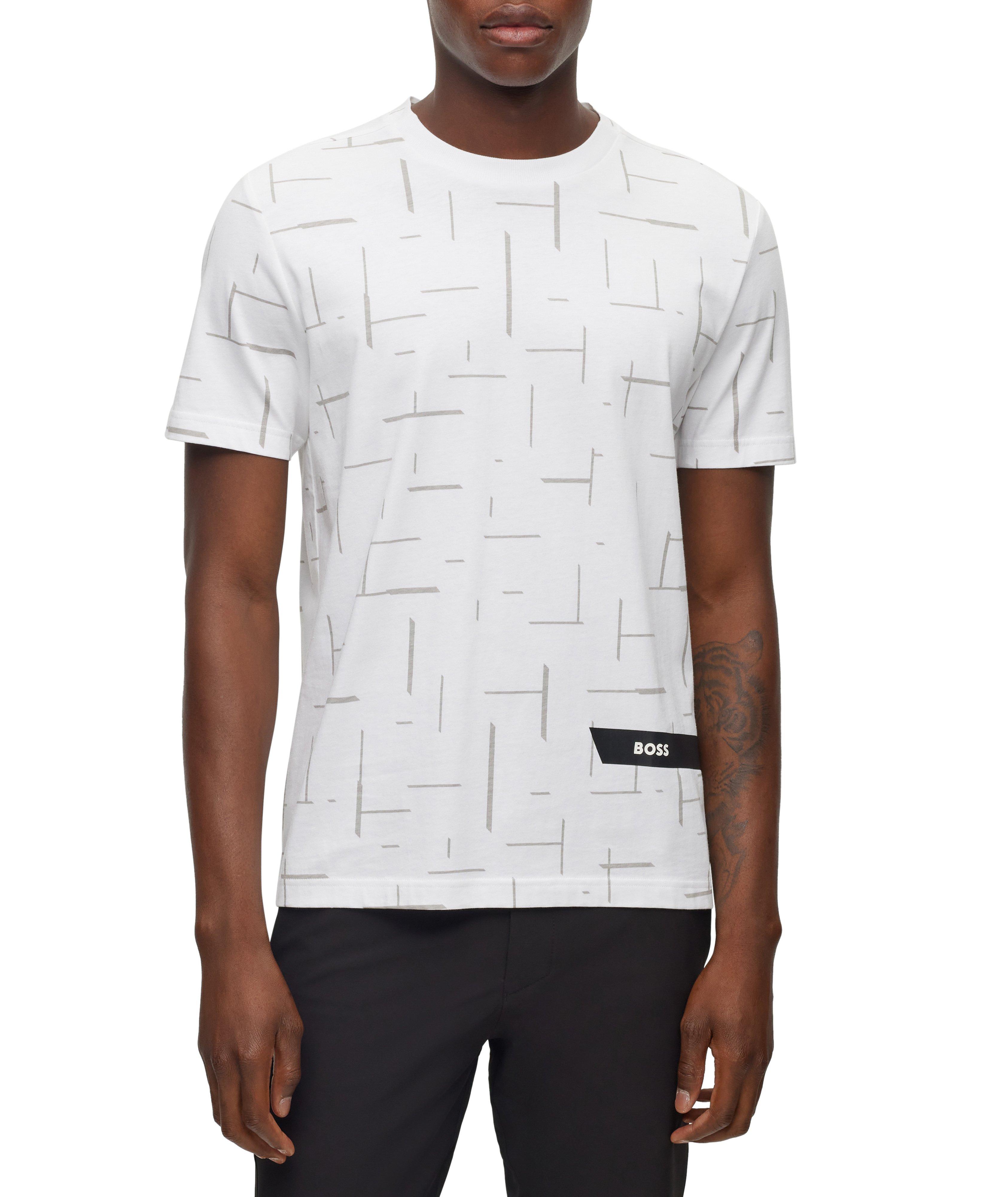 Geometric Cotton T-Shirt image 1