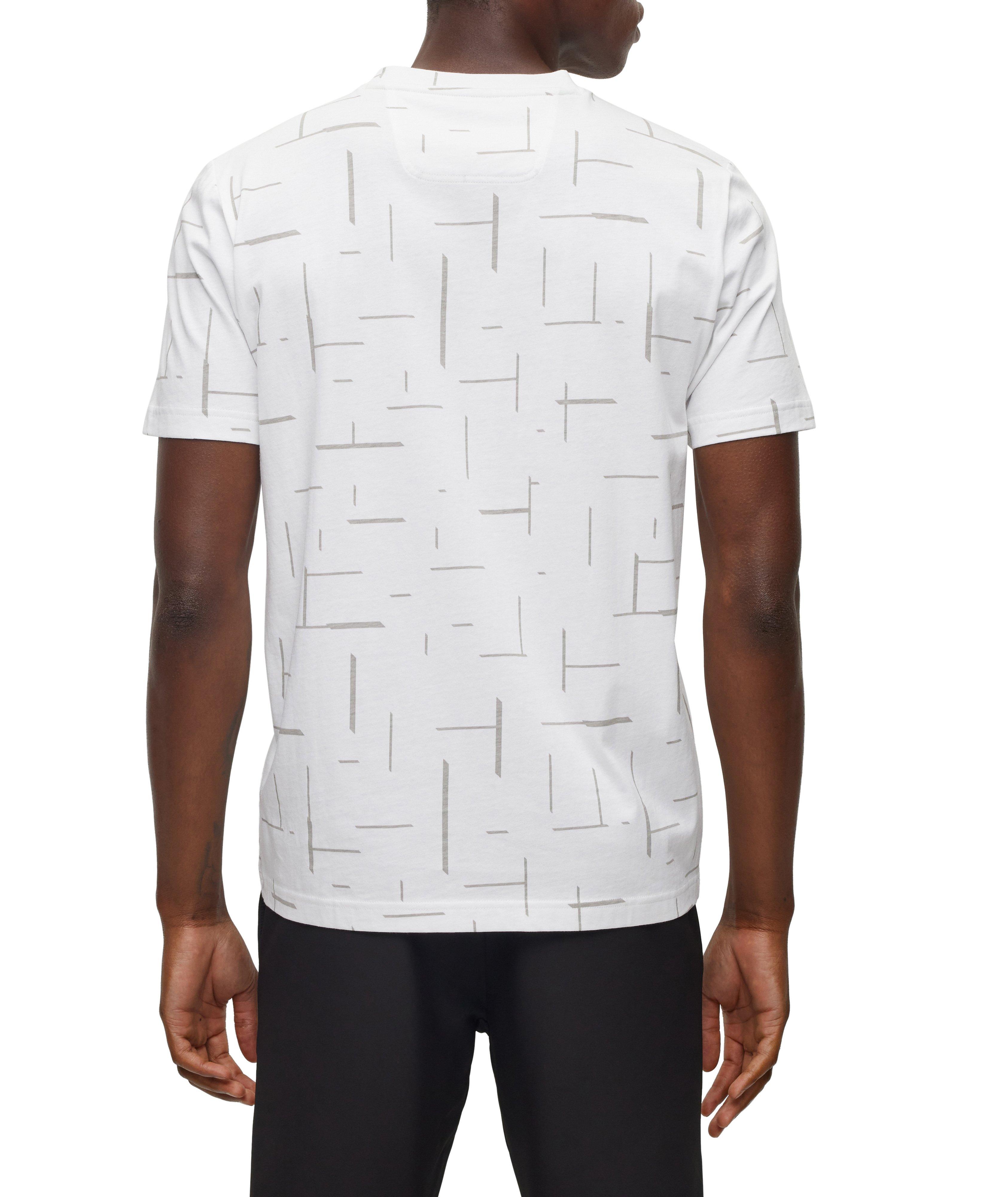 Geometric Cotton T-Shirt image 2