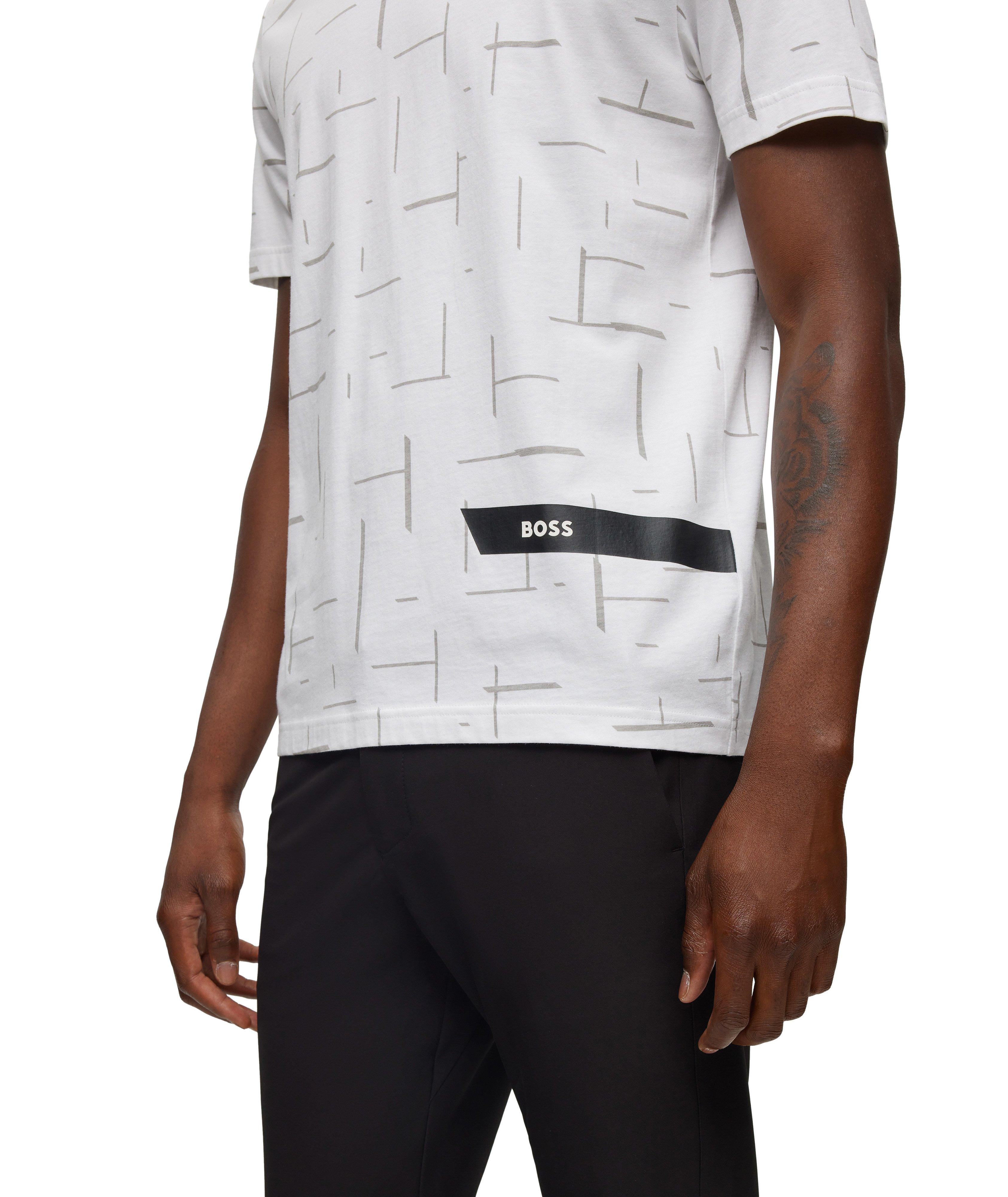 Geometric Cotton T-Shirt image 3