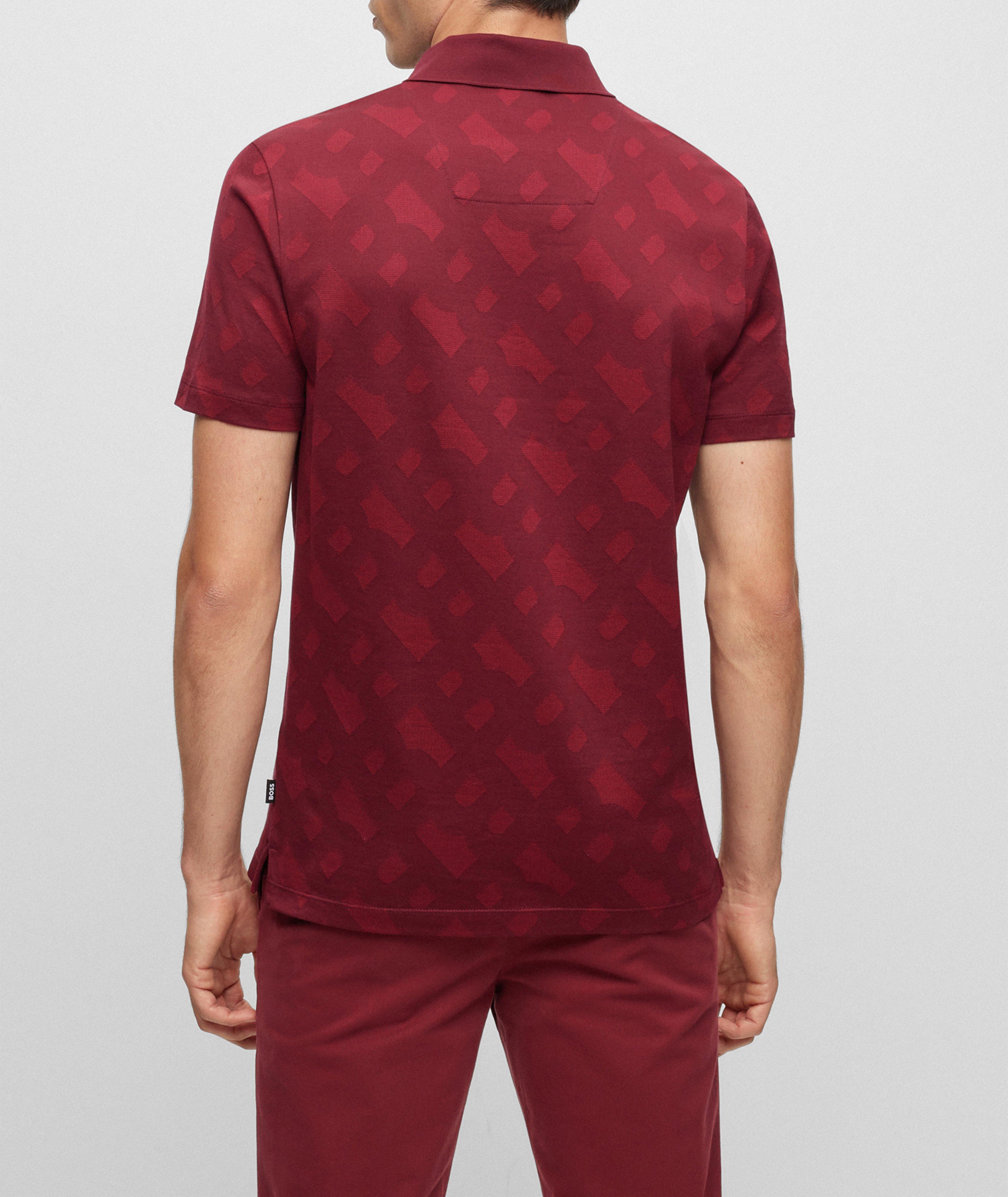 Monogram Jacquard Cotton Polo image 2