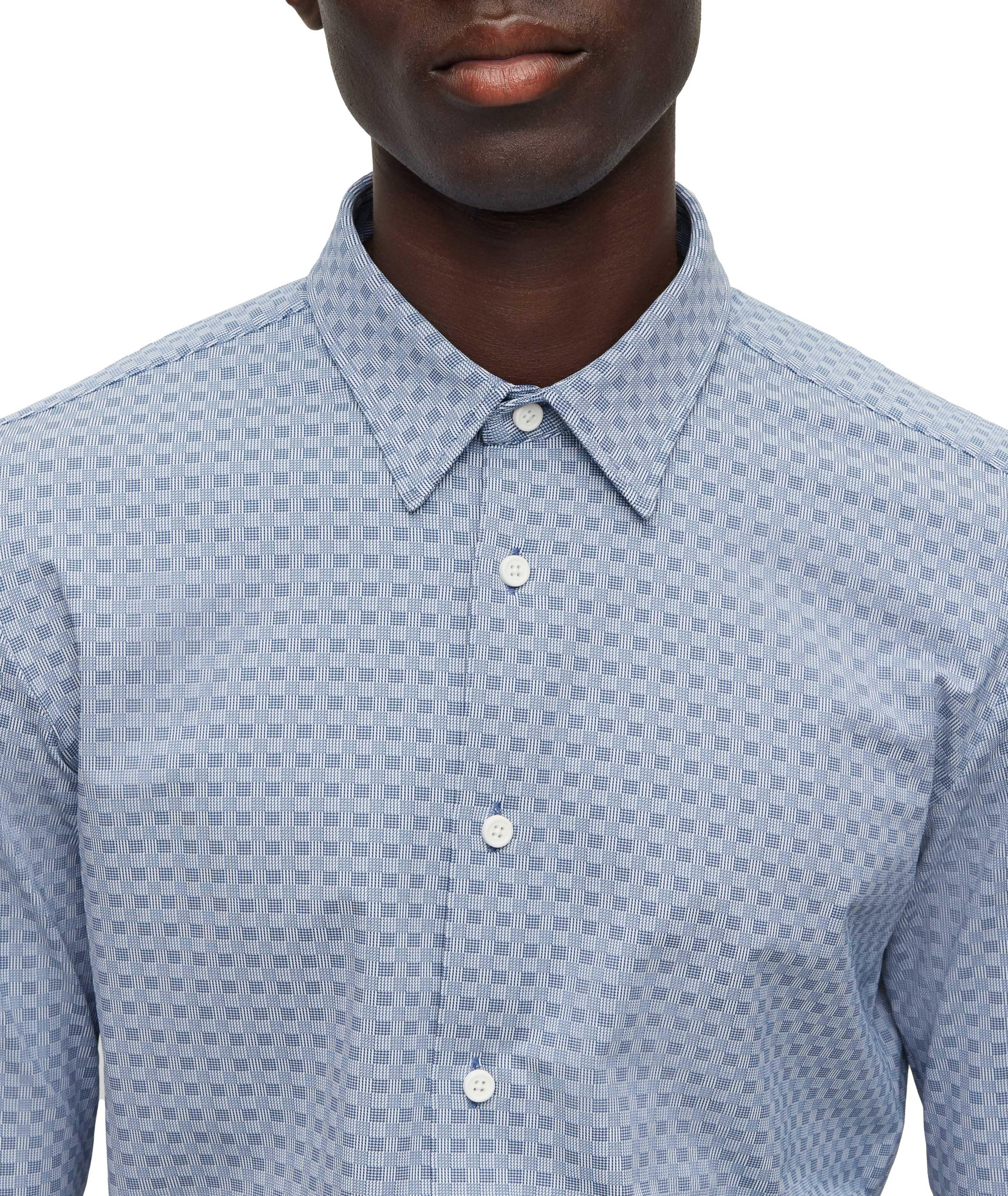 Slim-Fit  Stretch-Fabric Sport Shirt image 3