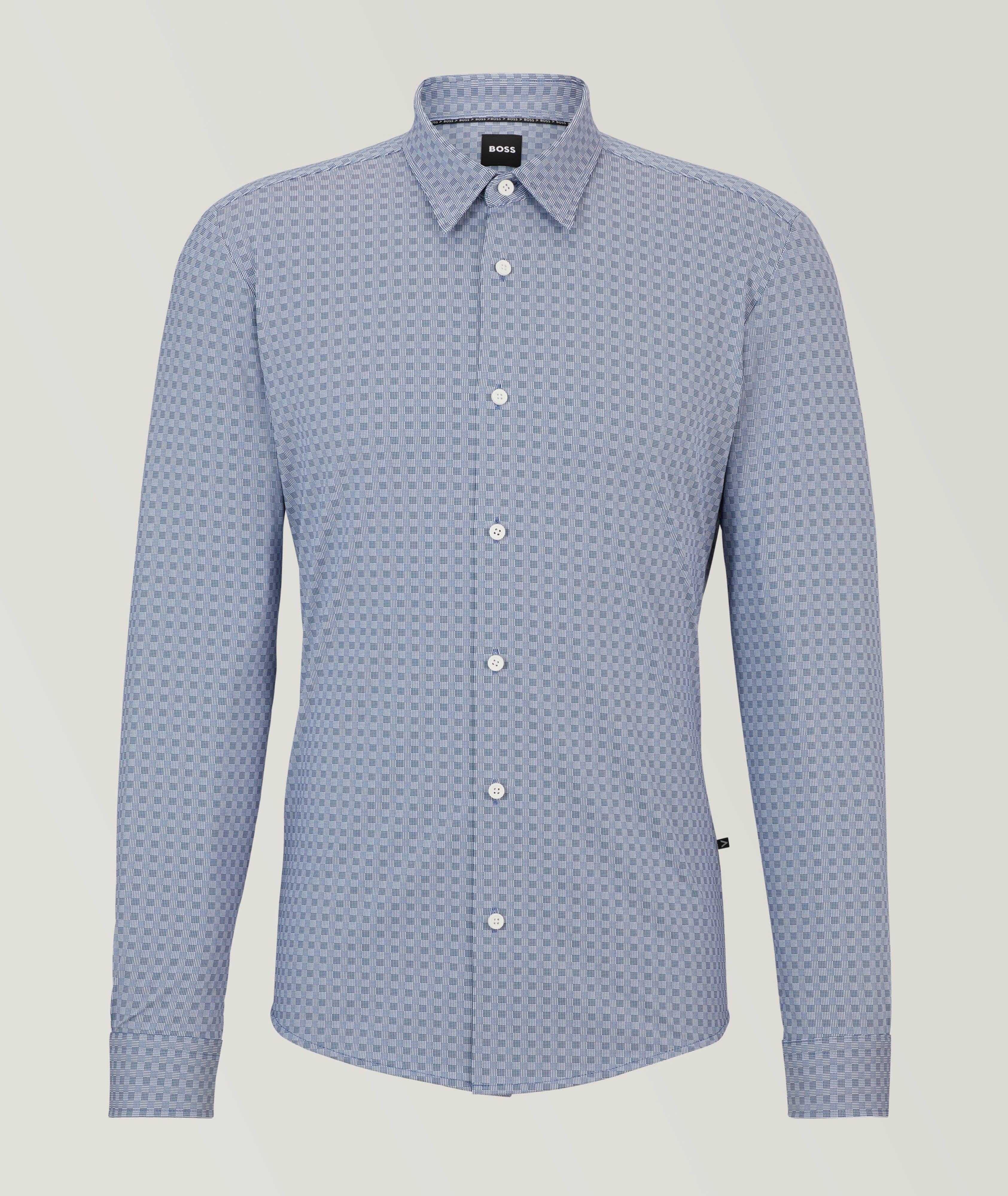 Slim-Fit  Stretch-Fabric Sport Shirt image 0