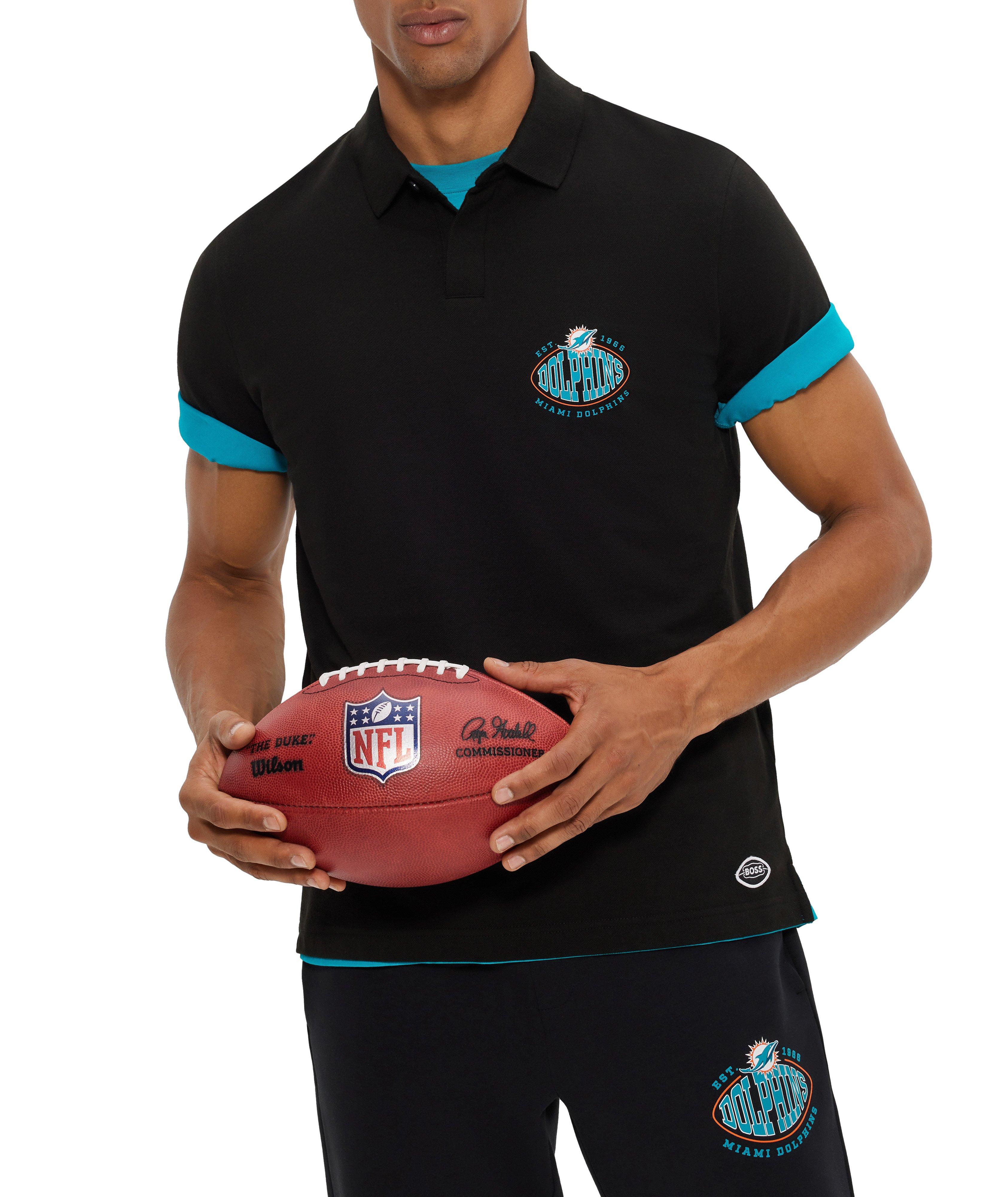 Polo en mélange de coton, collection NFL image 3