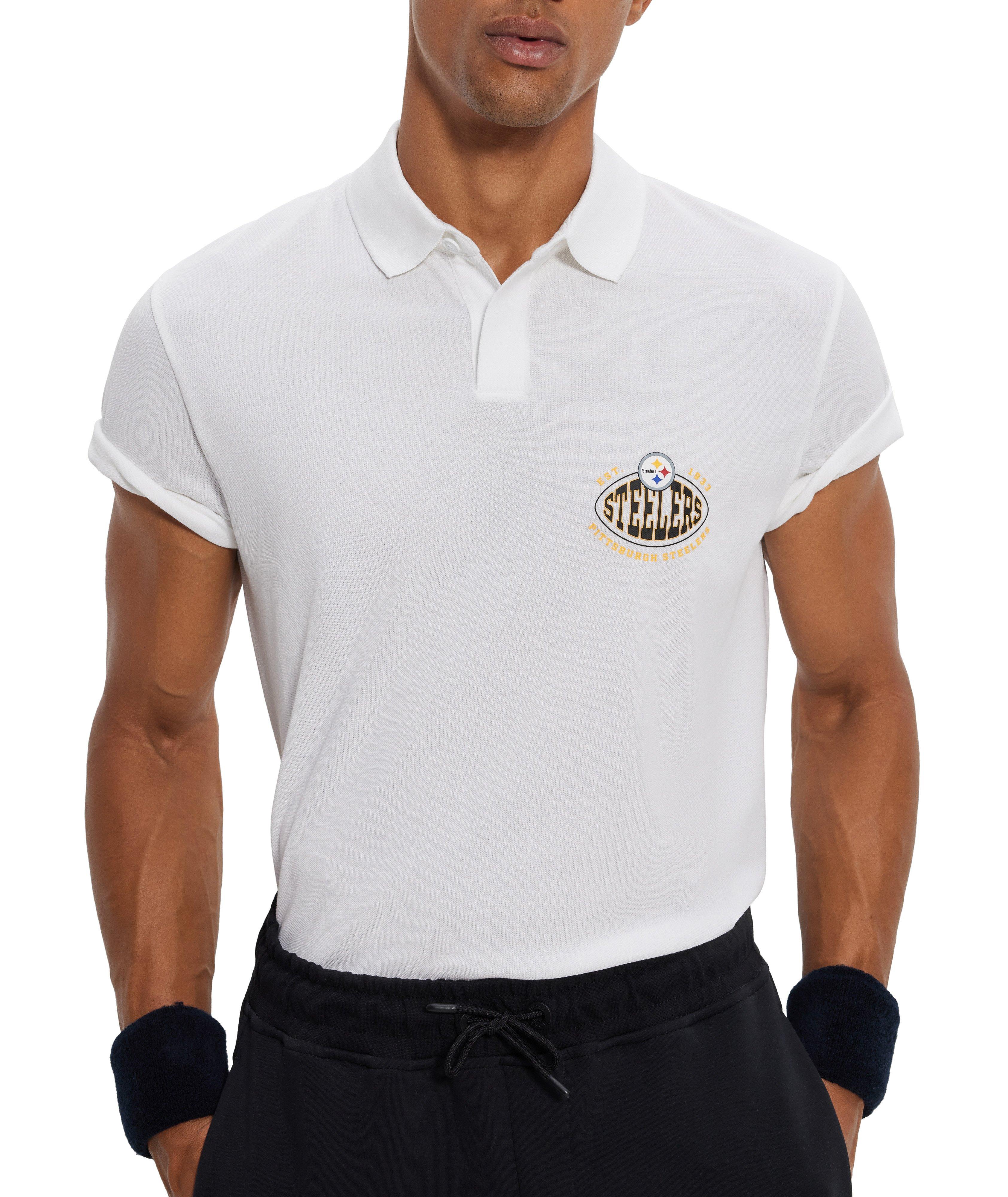 Polo en piqué de coton, collection NFL image 3