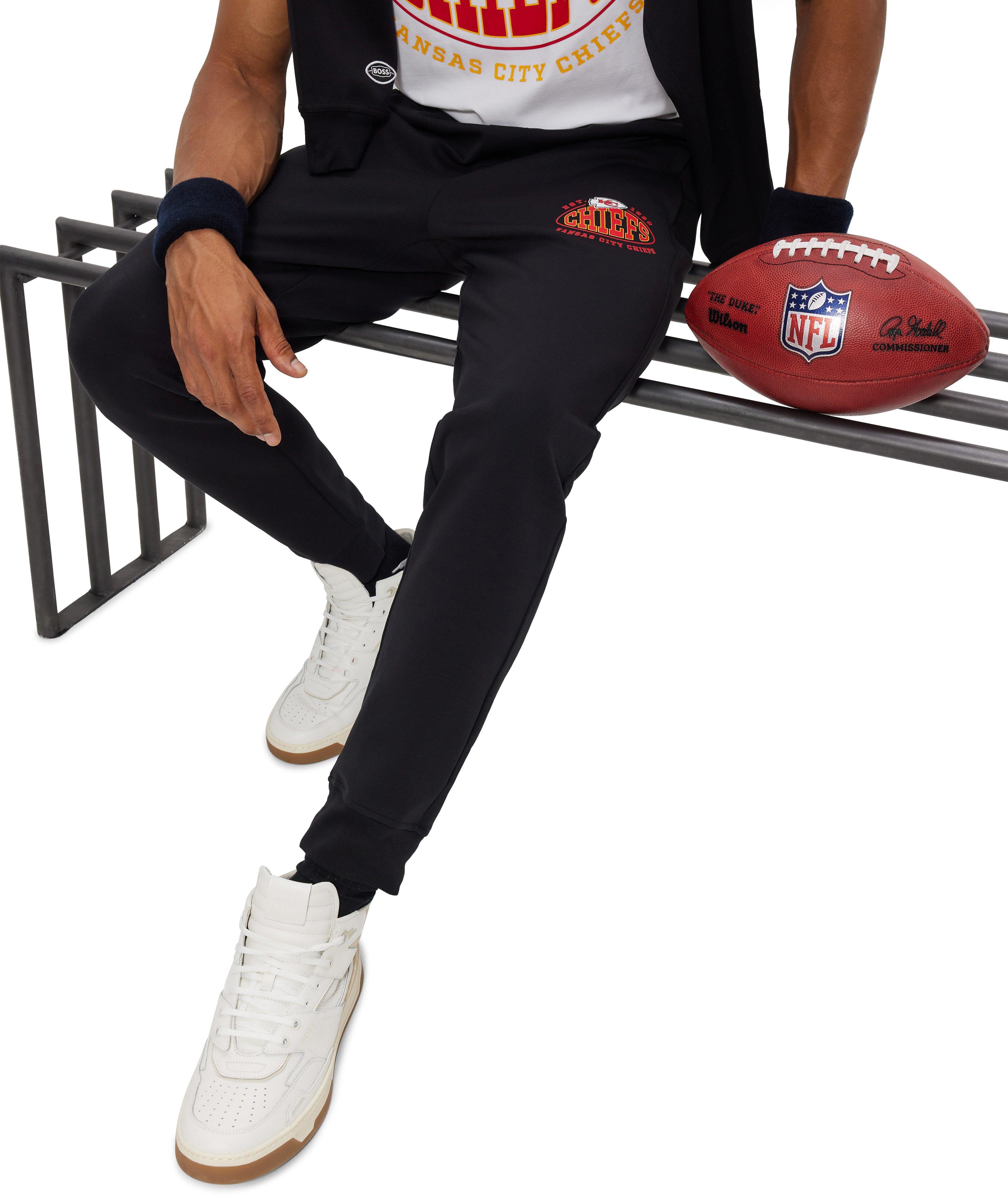 Pantalon sport en mélange de coton, collection NFL image 4