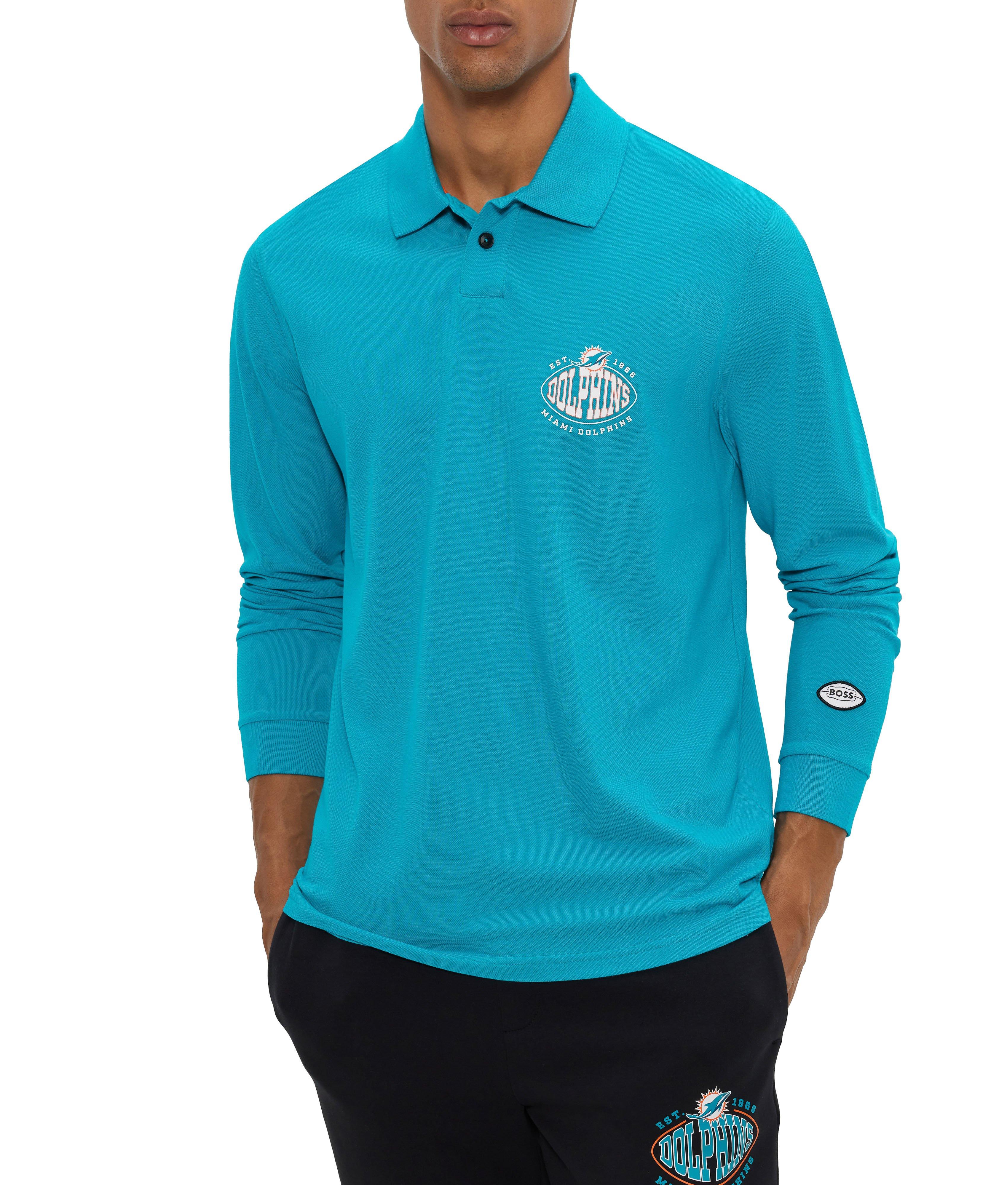 Polo en piqué de coton, collection NFL image 1