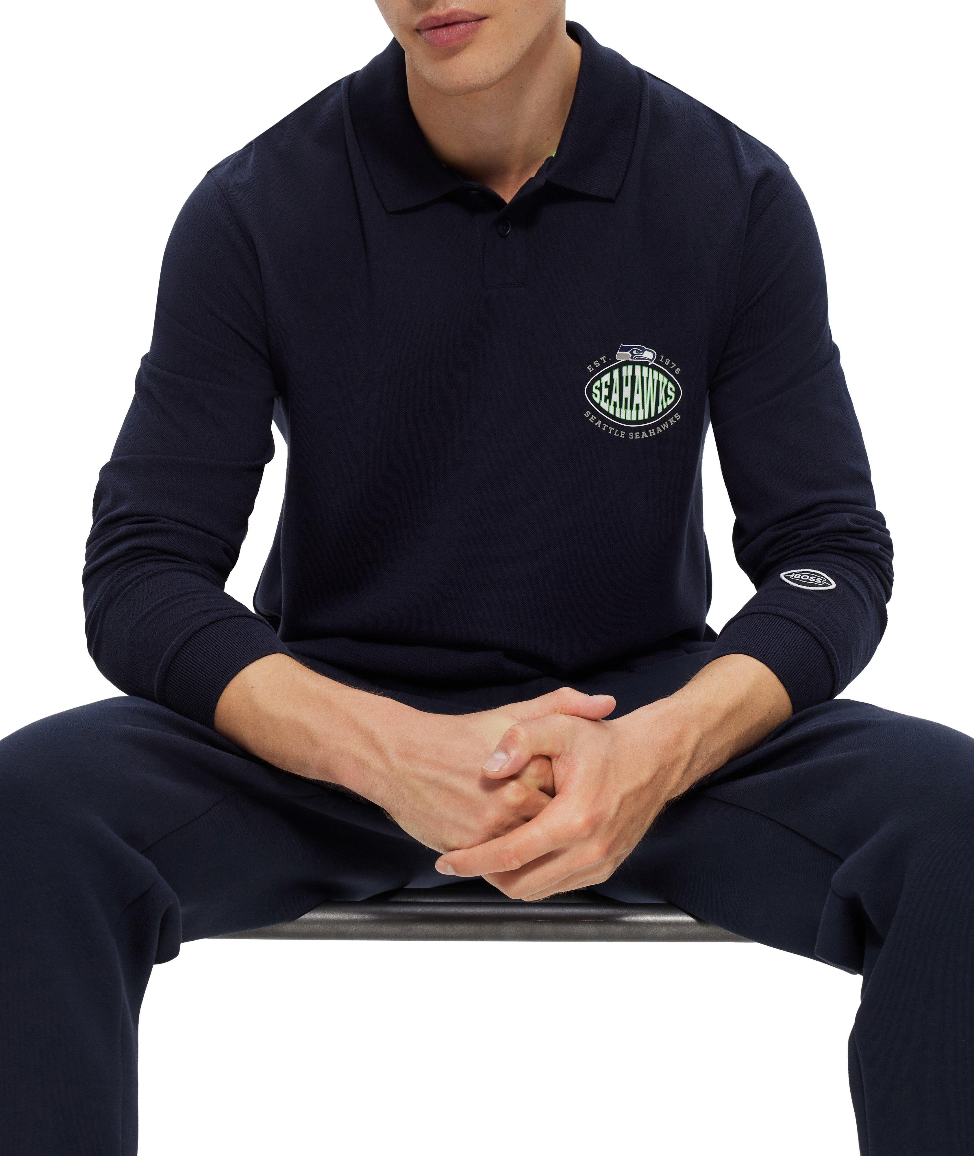 Polo en piqué de coton, collection NFL image 3