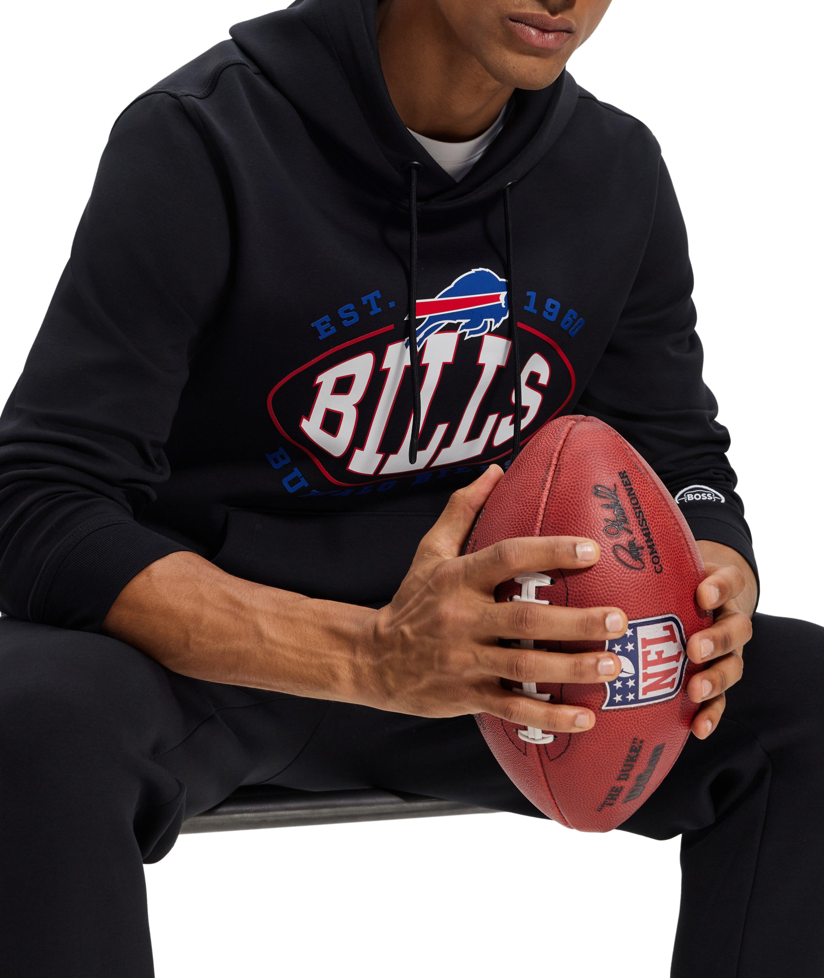 Pull en mélange de coton à capuchon, collection NFL image 3