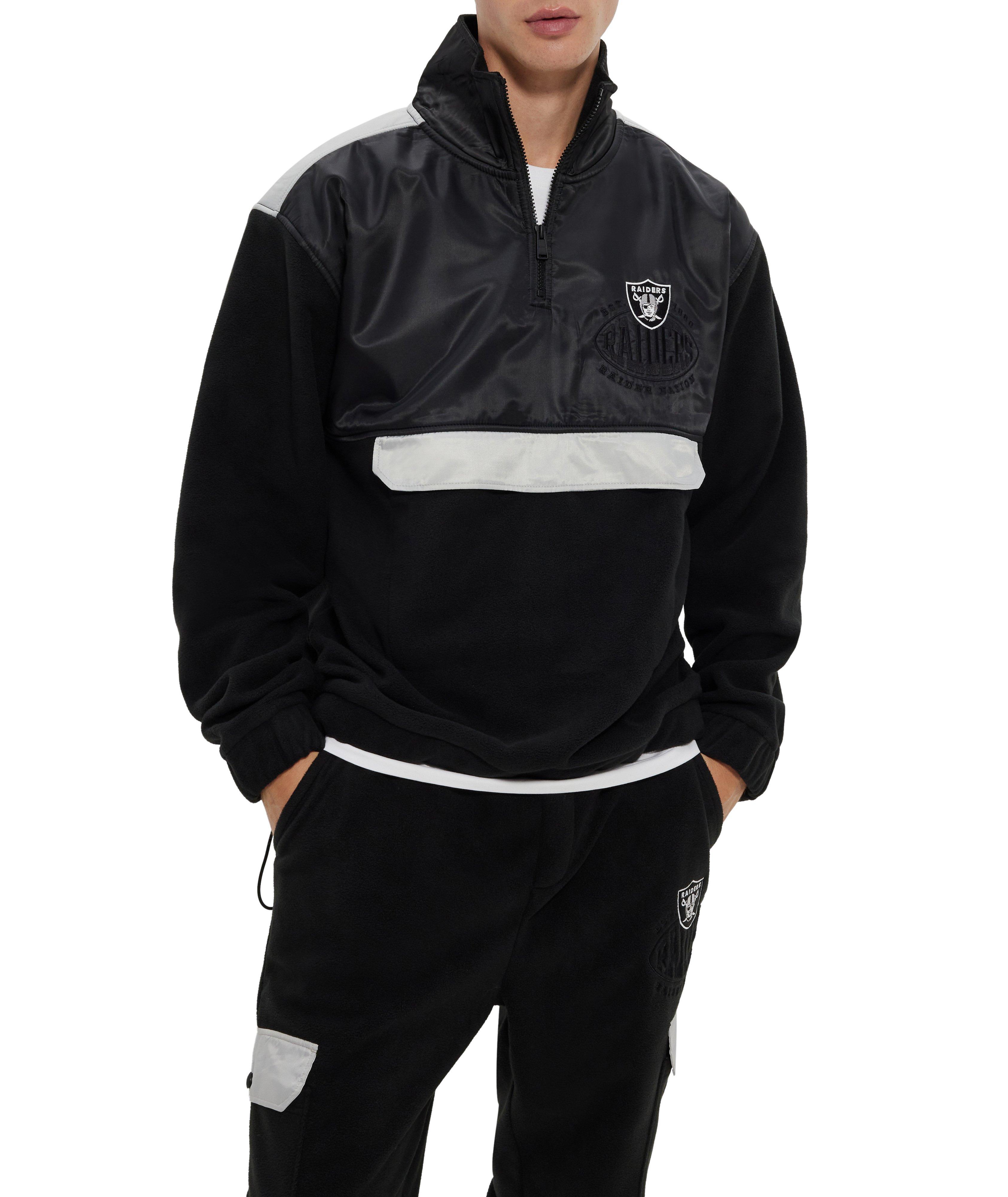 NFL Collection Las Vegas Raiders Half-Zip Sweater image 1