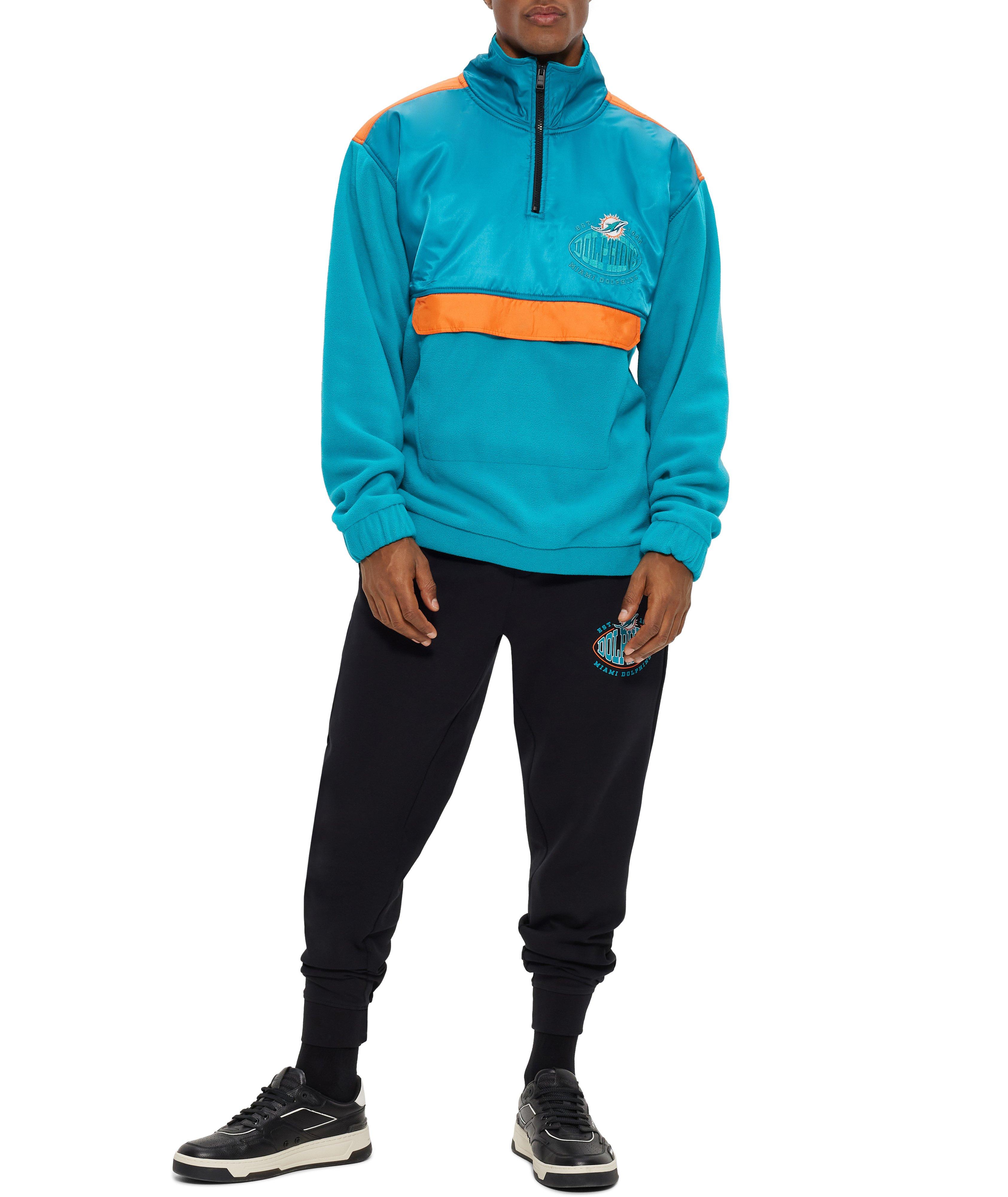 NFL Collection Miami Dolphins Quarter-Zip Sweater image 4