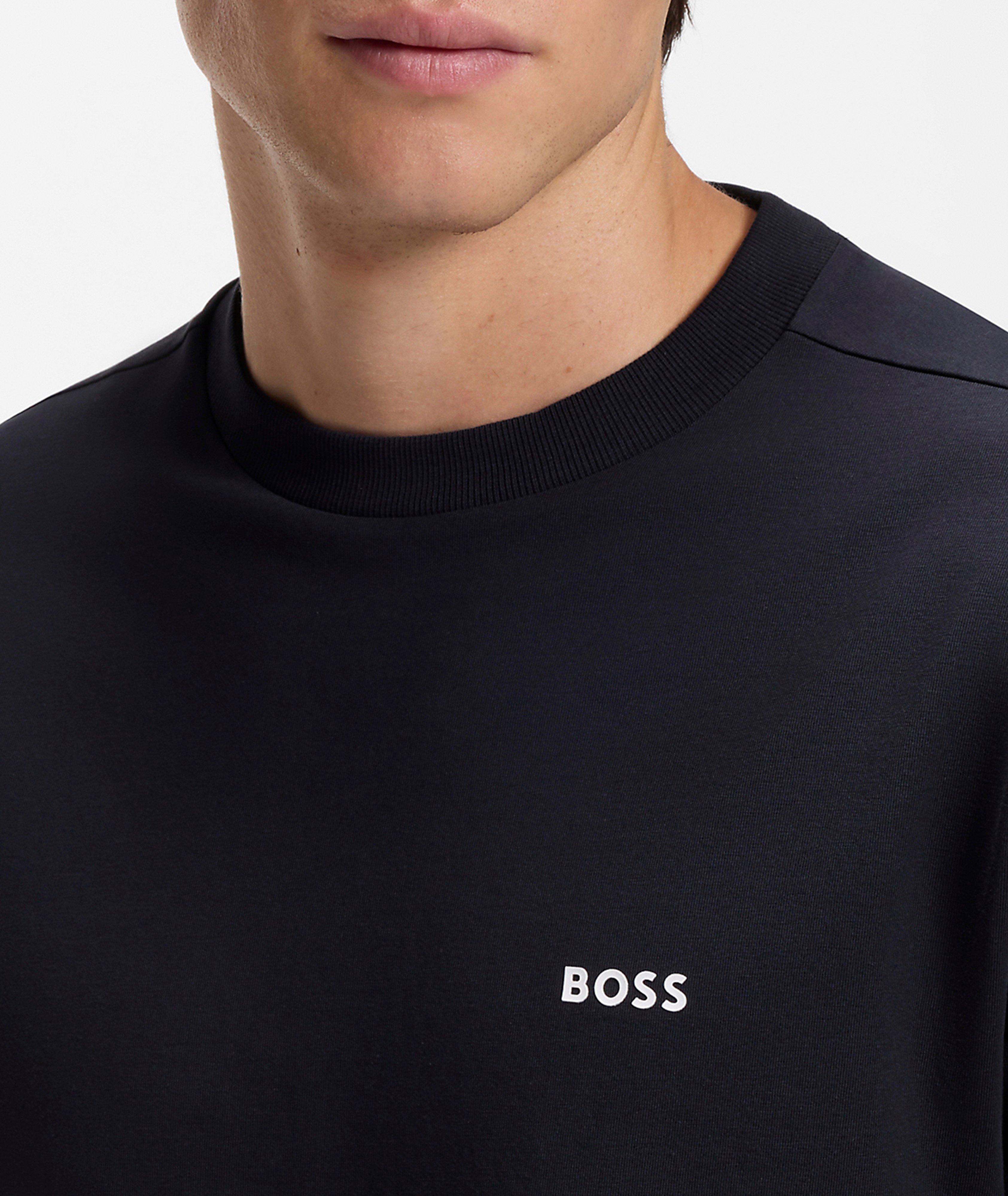 Logo Stretch-Cotton T-Shirt  image 3