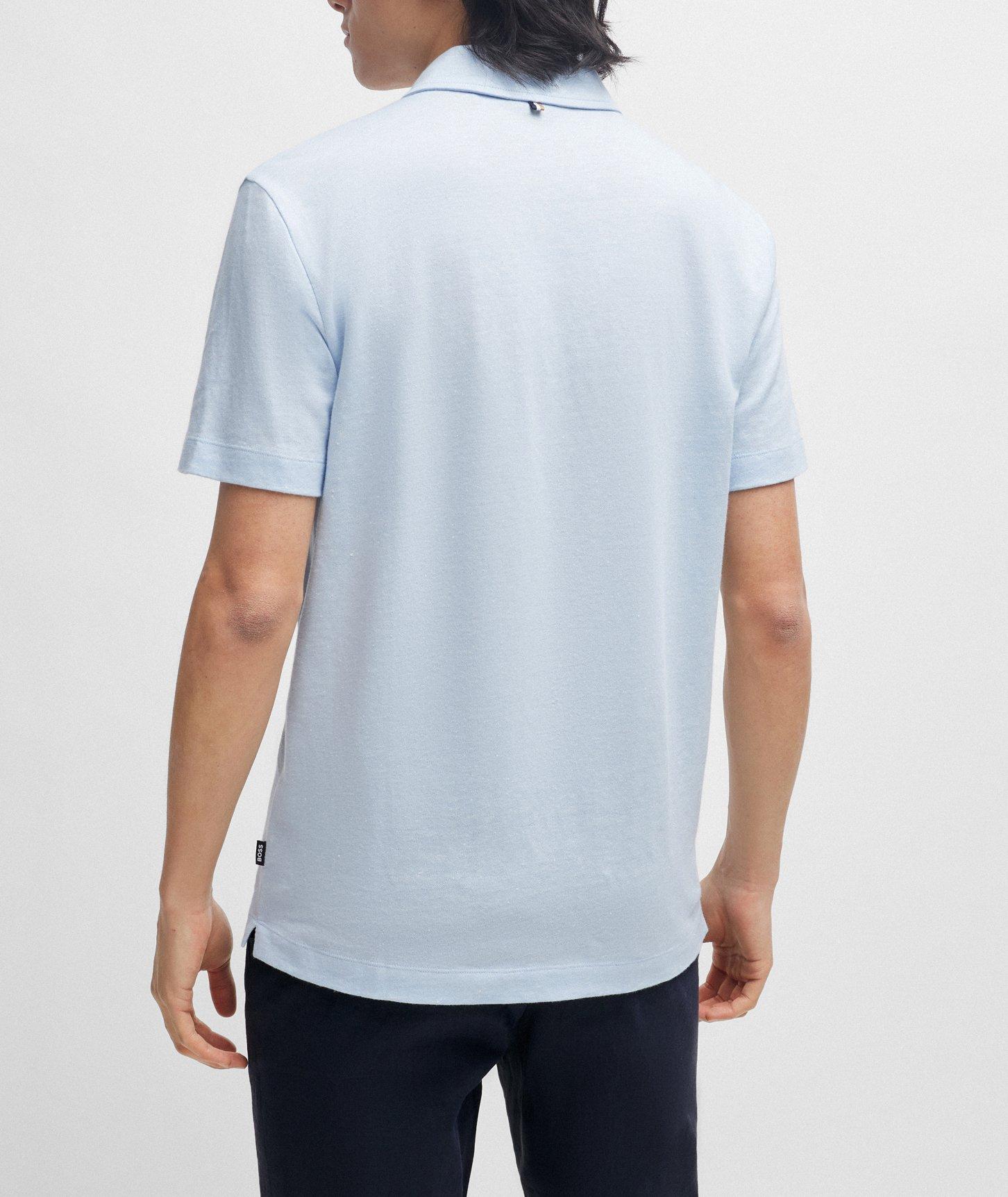 Linen-Cotton Polo