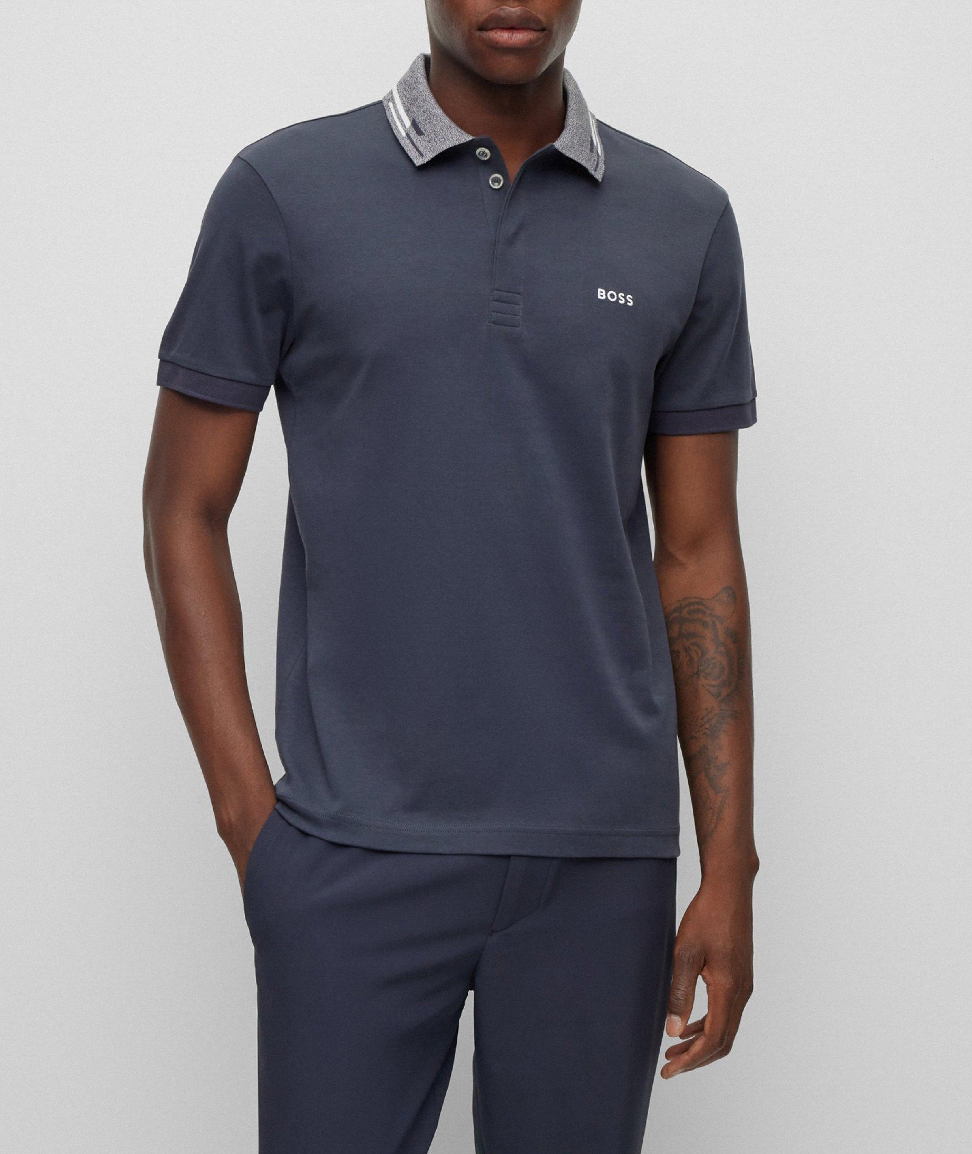 Interlock Cotton-Blend Polo image 1