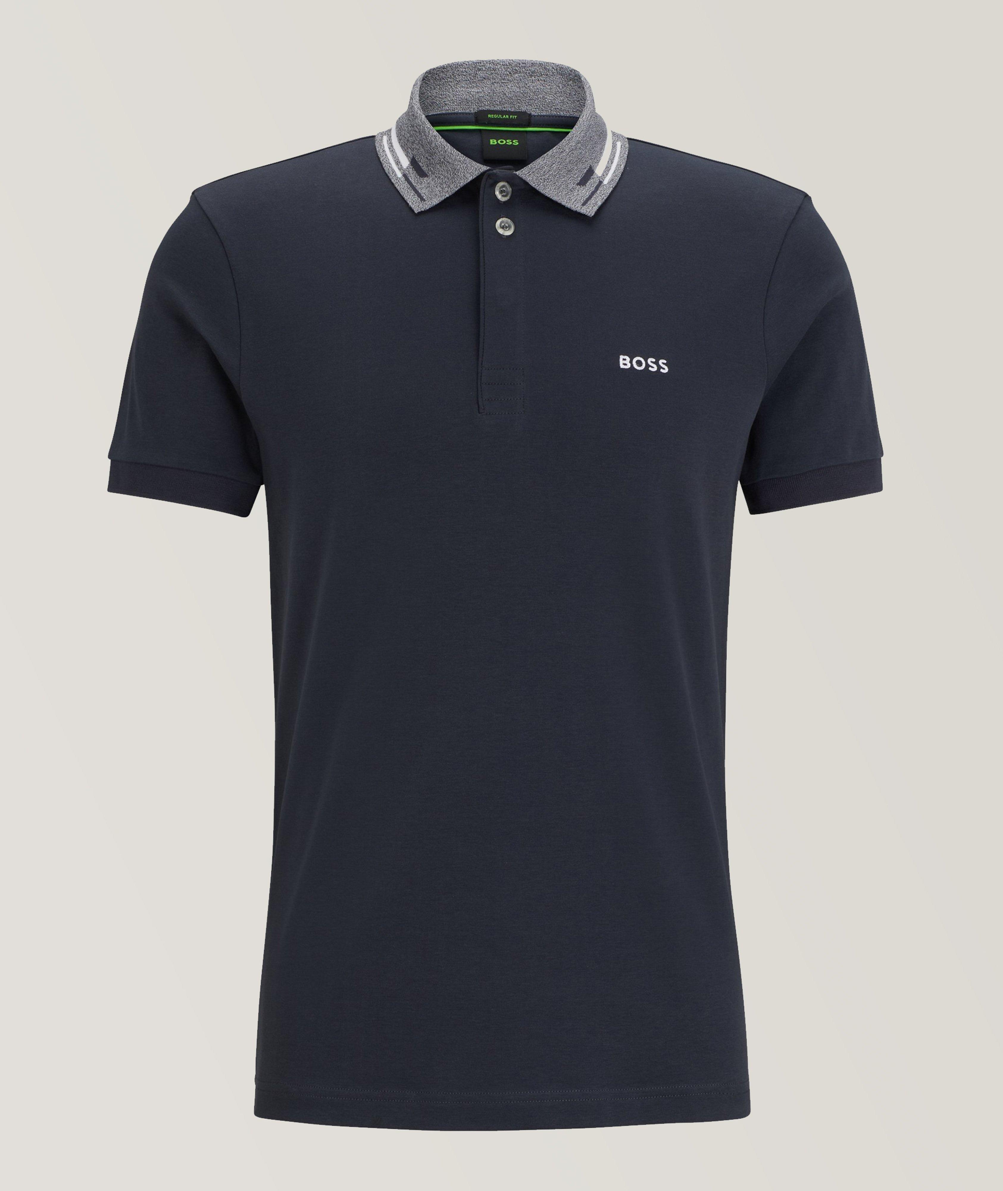 Interlock Cotton-Blend Polo image 0