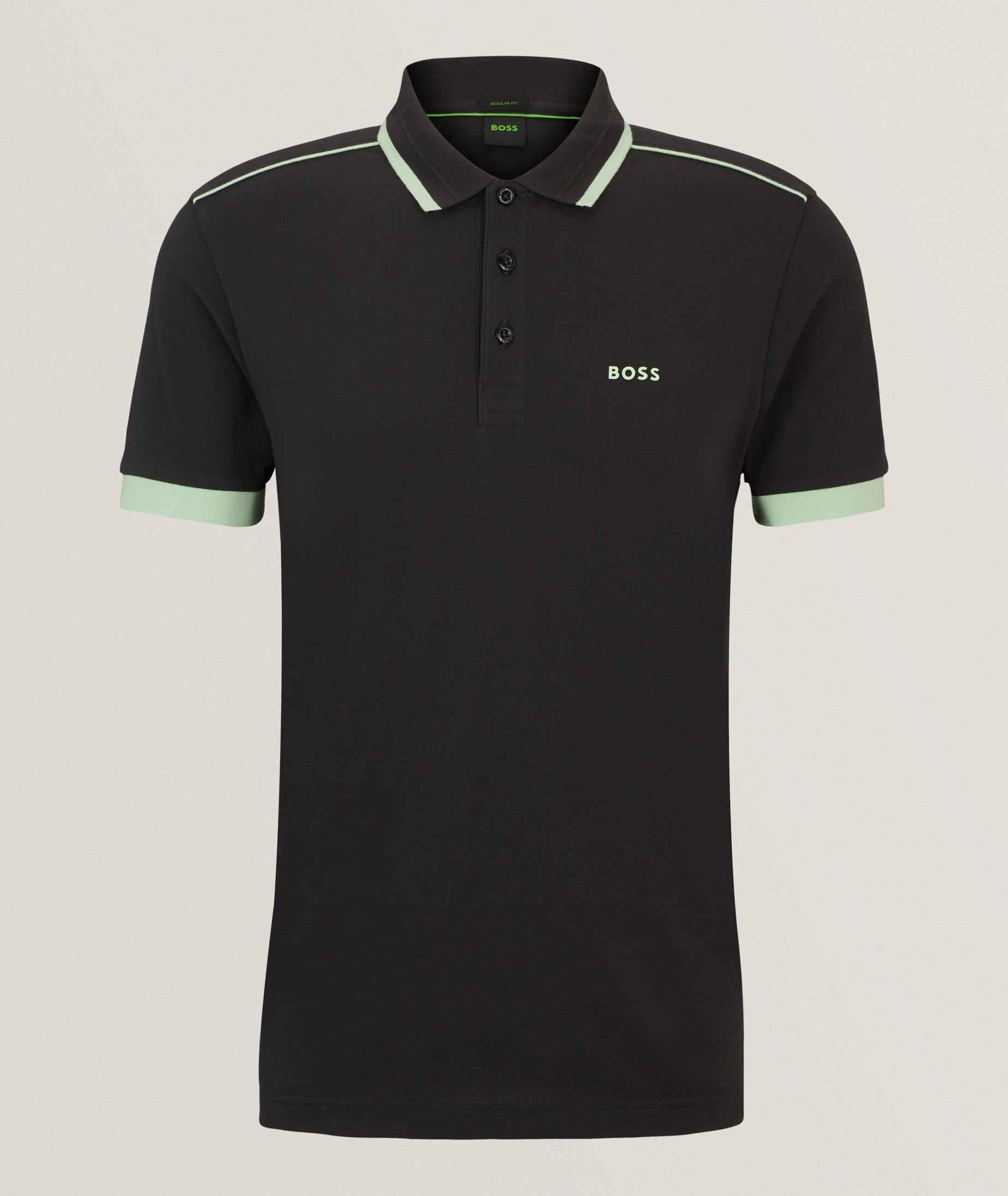 BOSS Green Collection Cotton Piqué Polo 