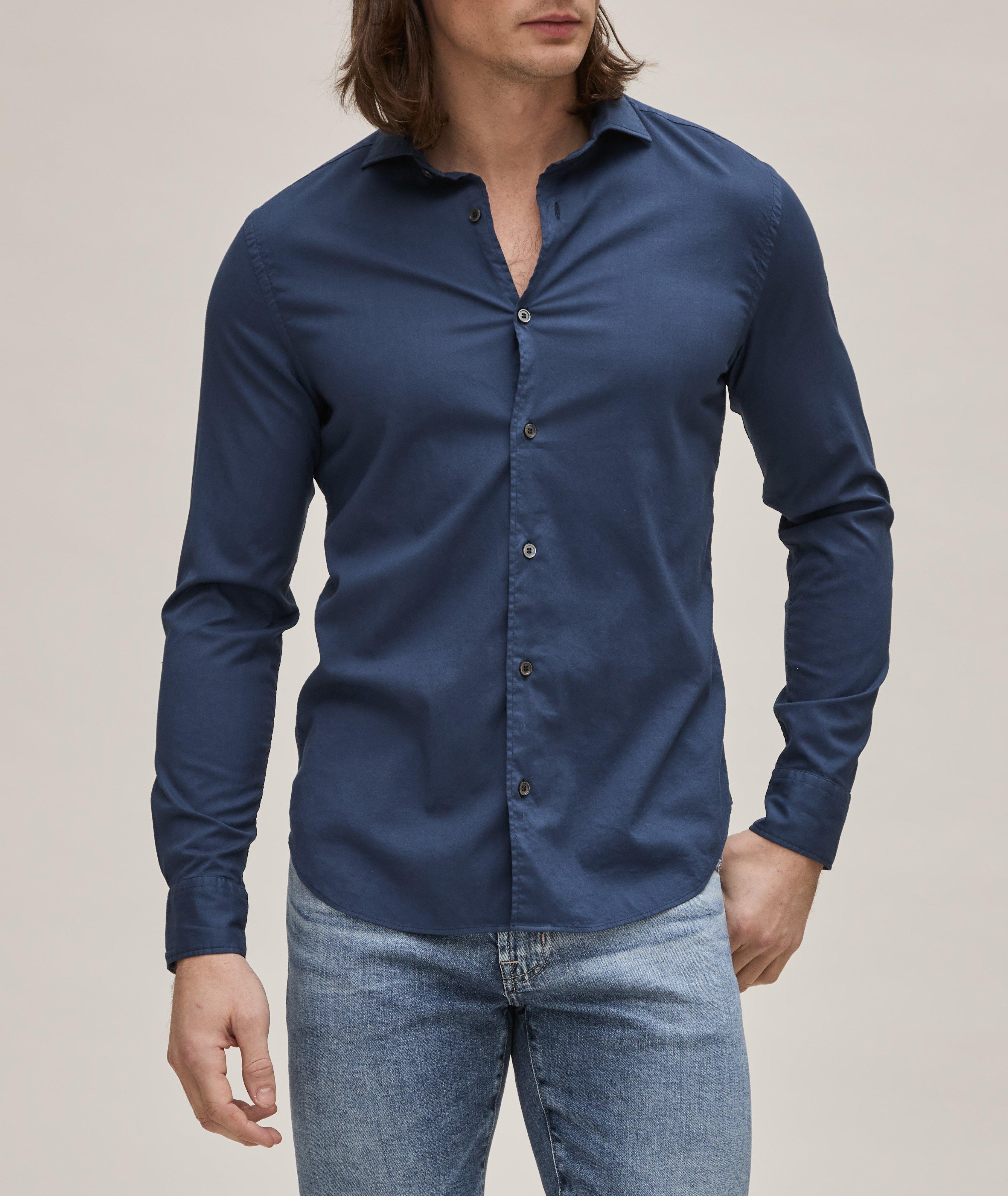 Chemise Sean en coton extensible image 1