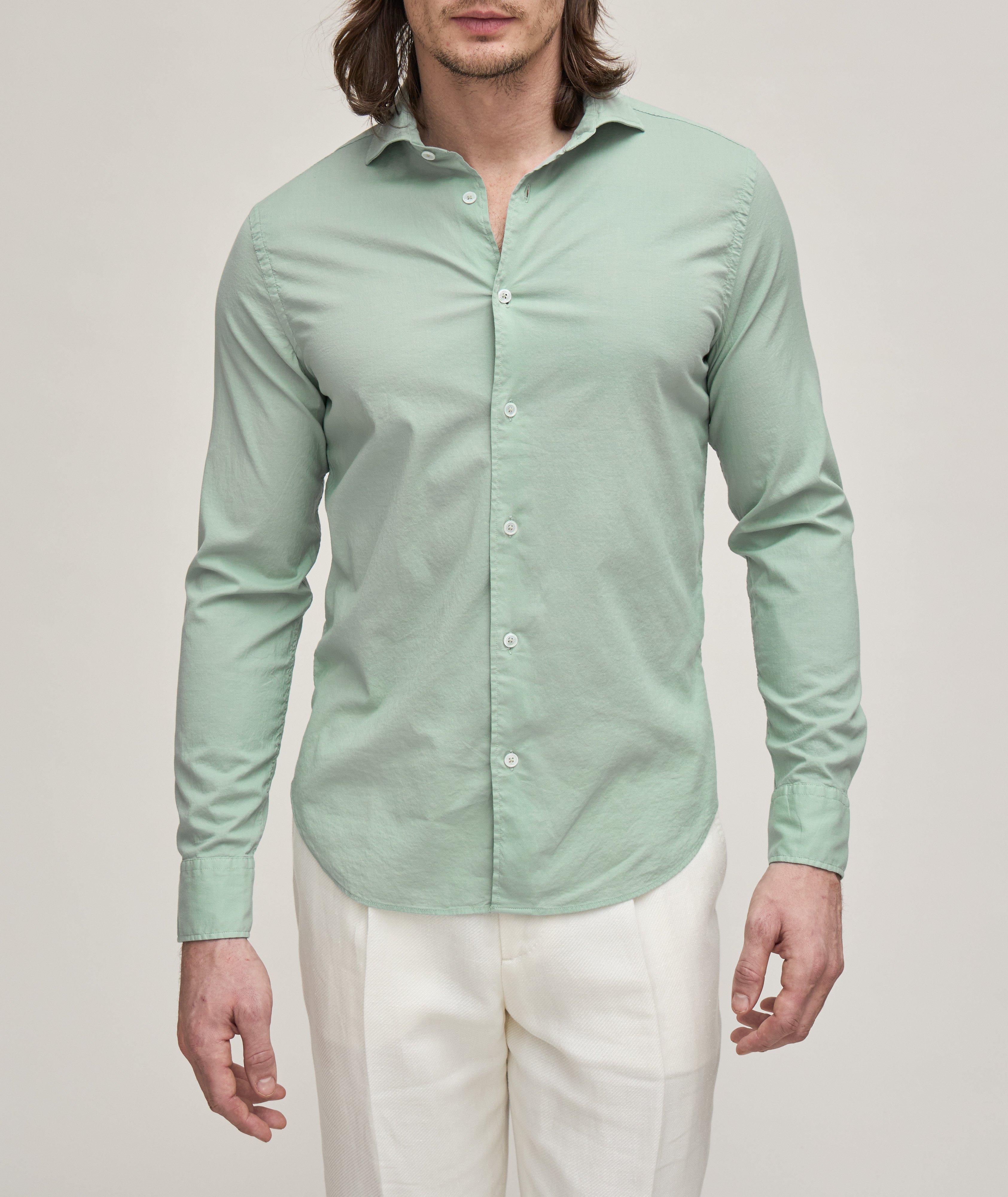 Sean Panamino Stretch-Cotton Shirt image 1