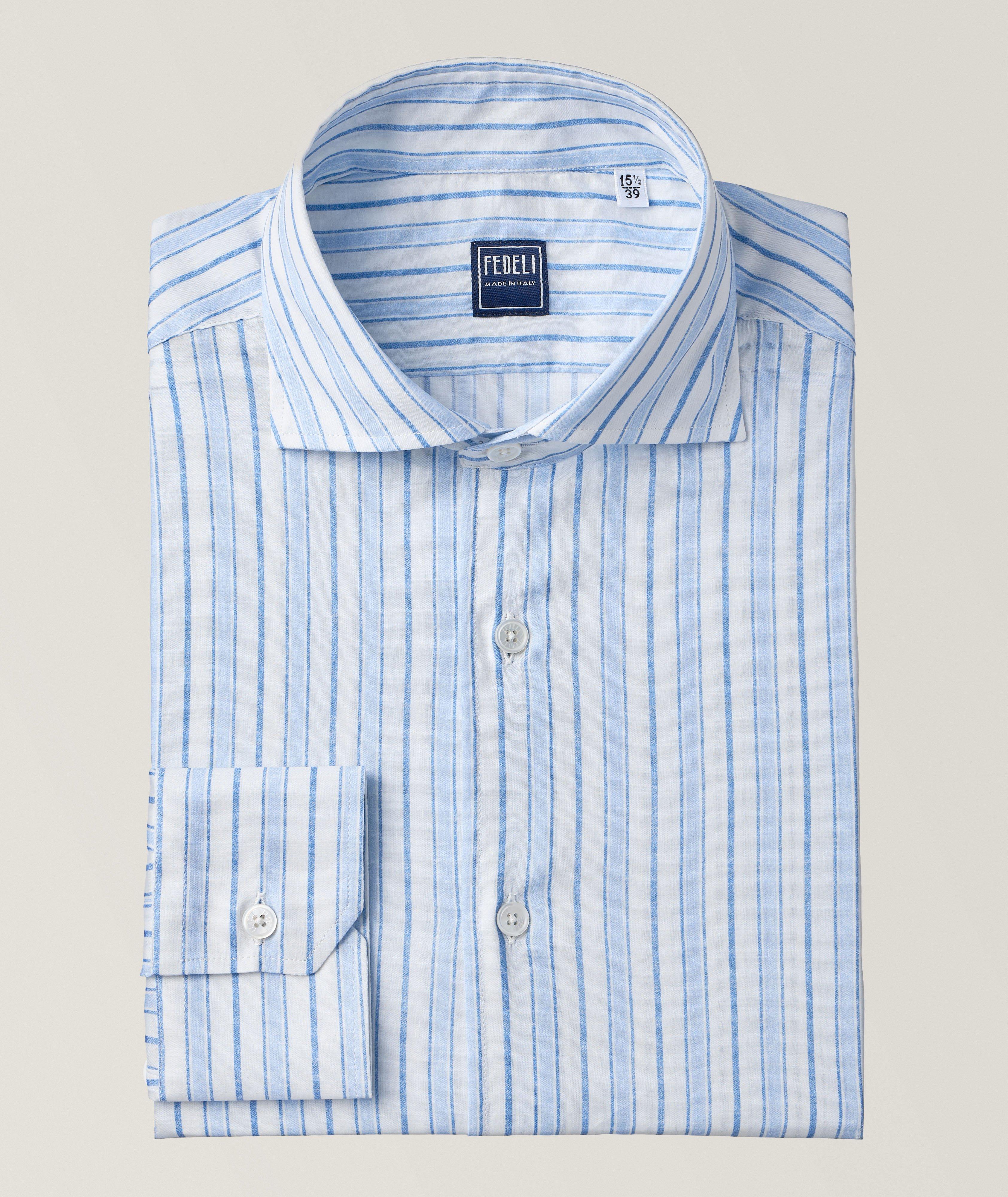 Sean Panamino Stretch-Cotton Sport Shirt  image 0