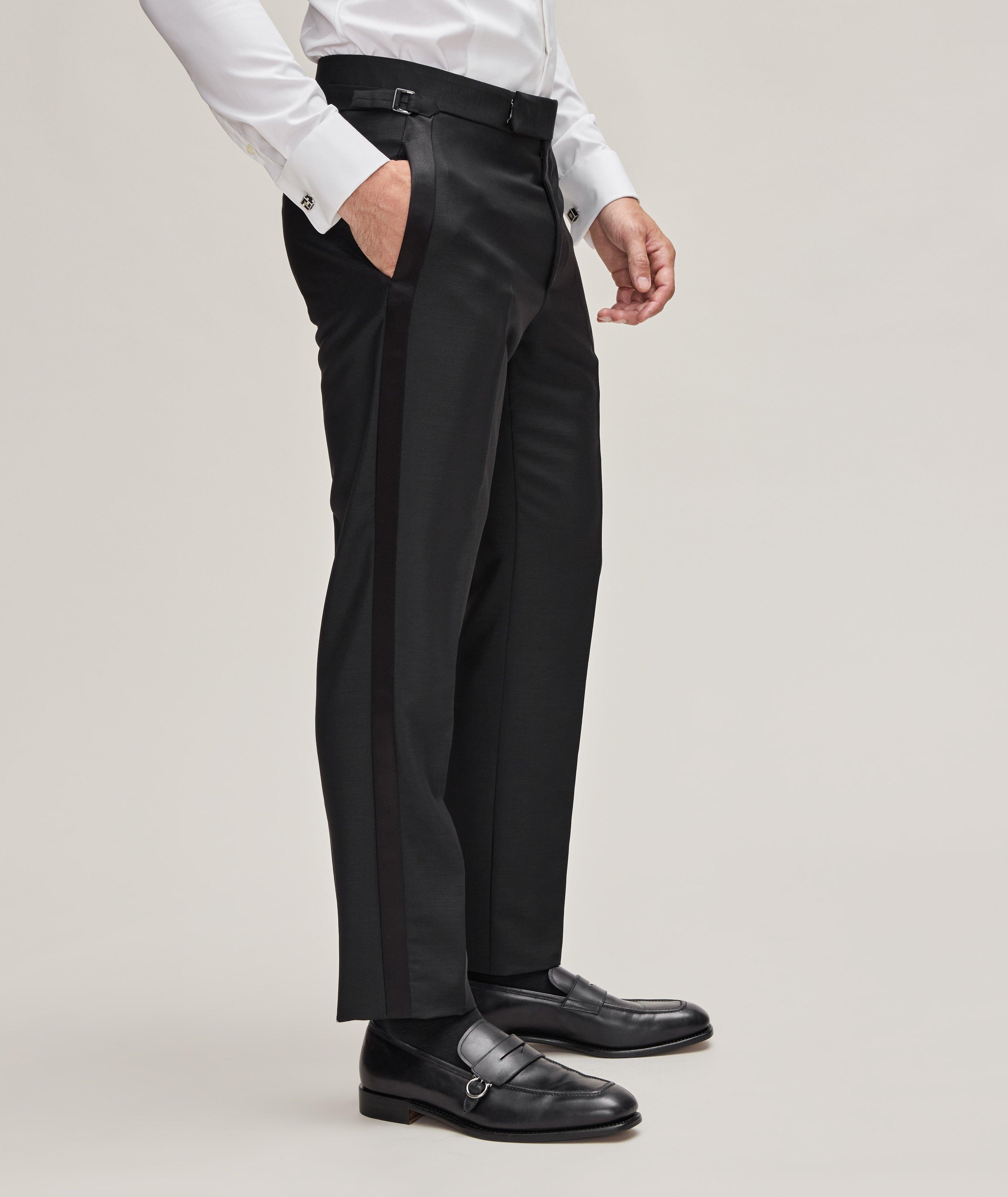 TOM FORD O'Connor Mohair Wool Formal Evening Pants