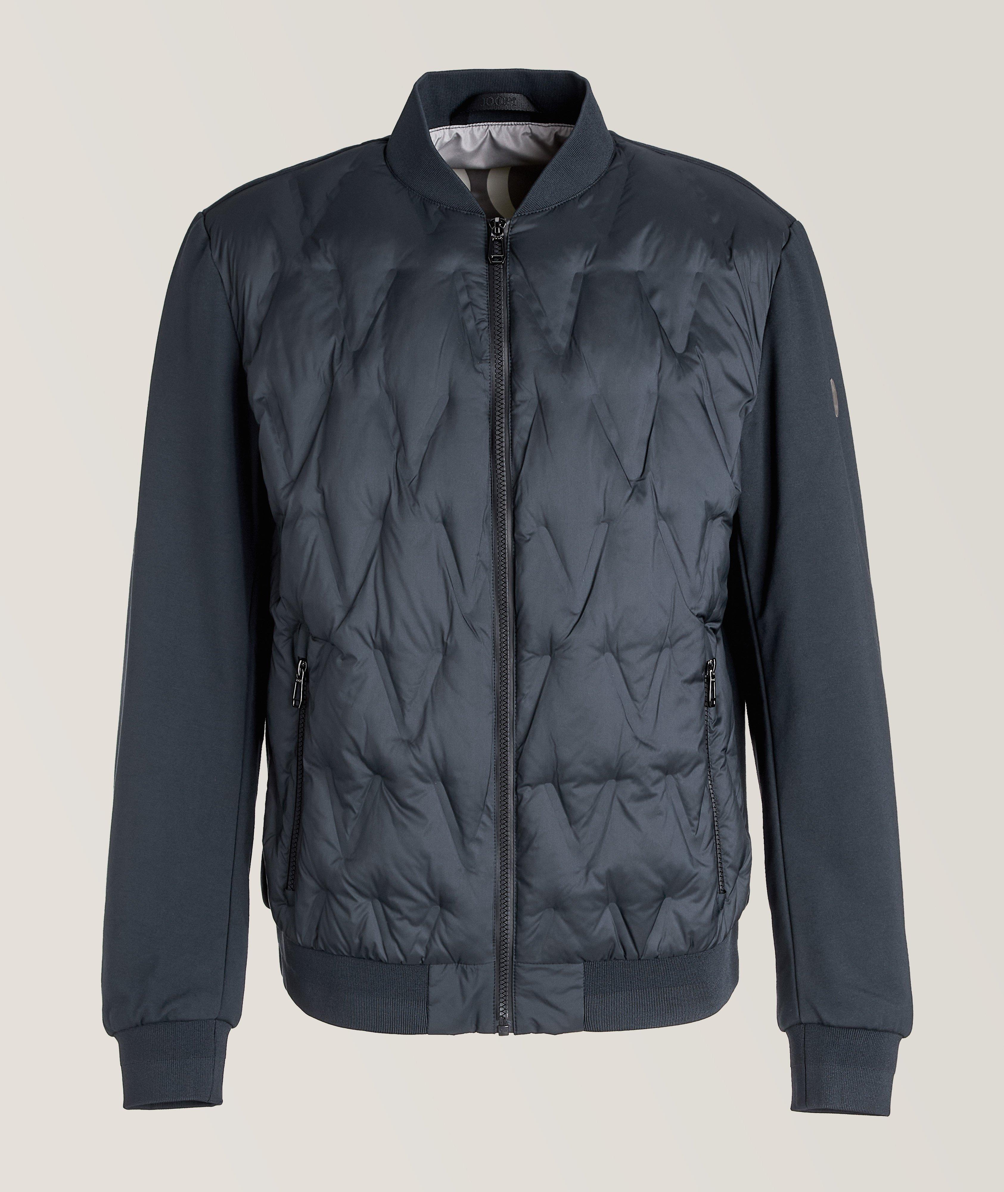 Hugo boss quilted bomber jacket best sale