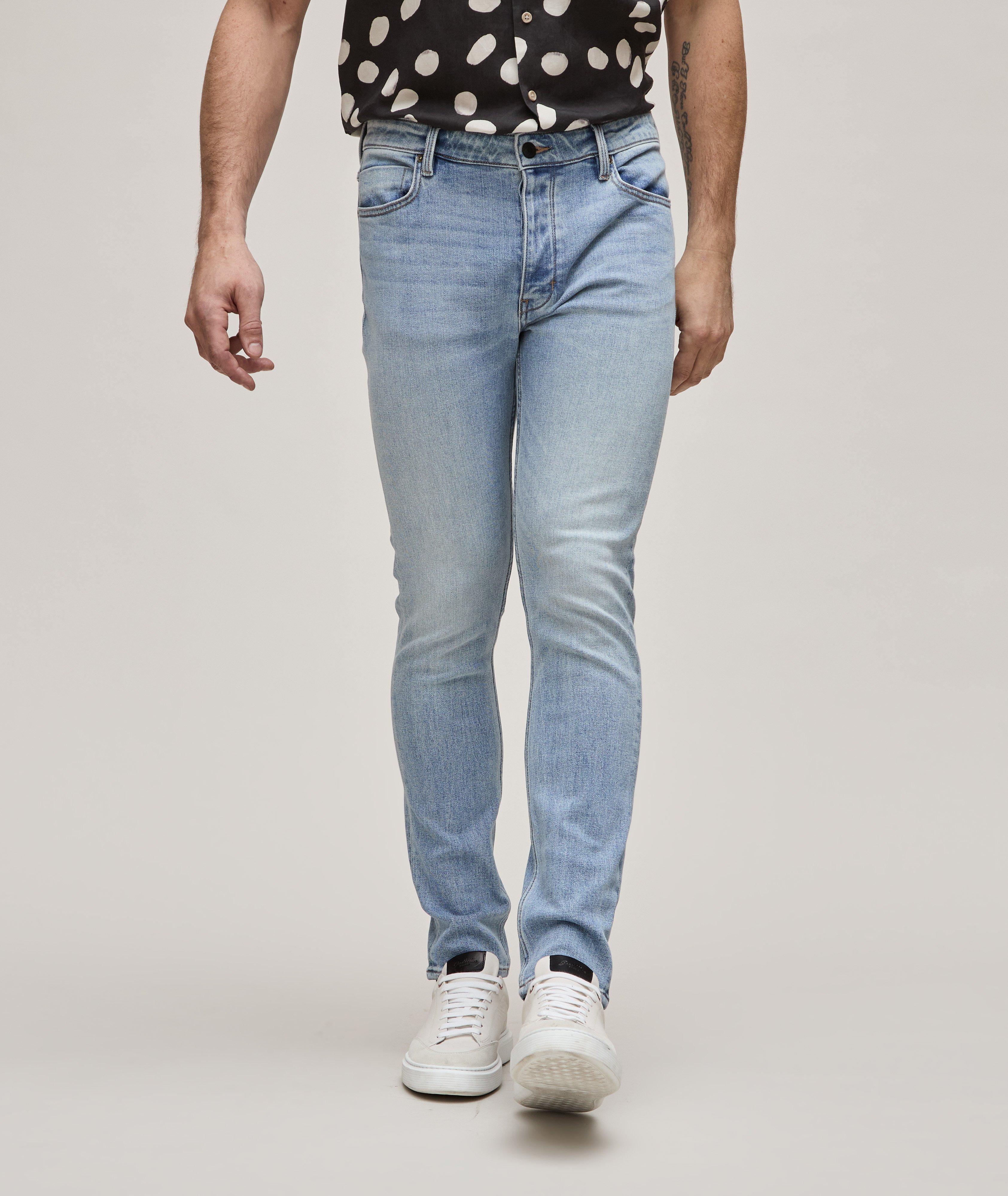 Lou Slim Alloy Cotton-Blend Jeans image 1