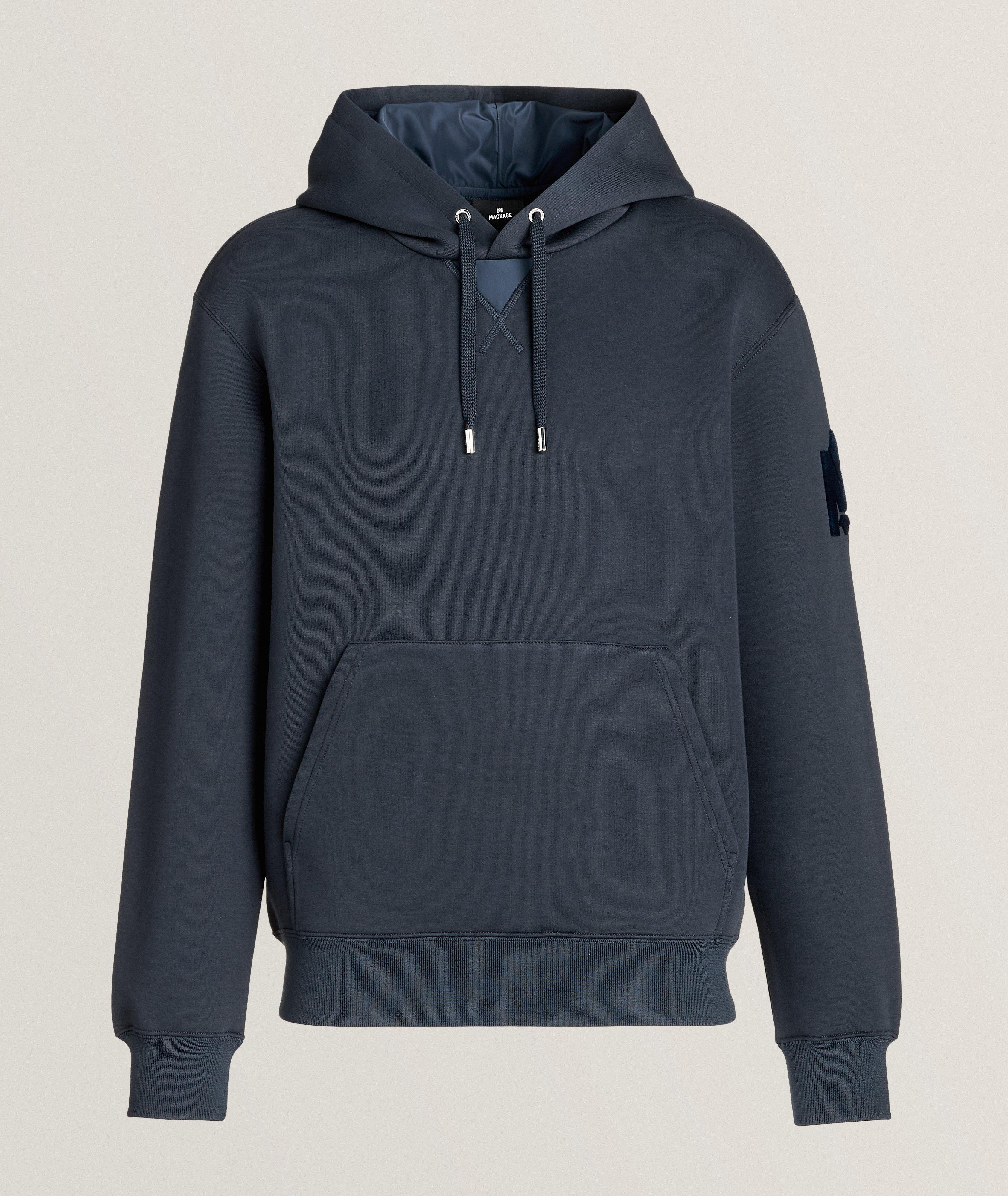 Krys Velour Logo Hooded Sweater