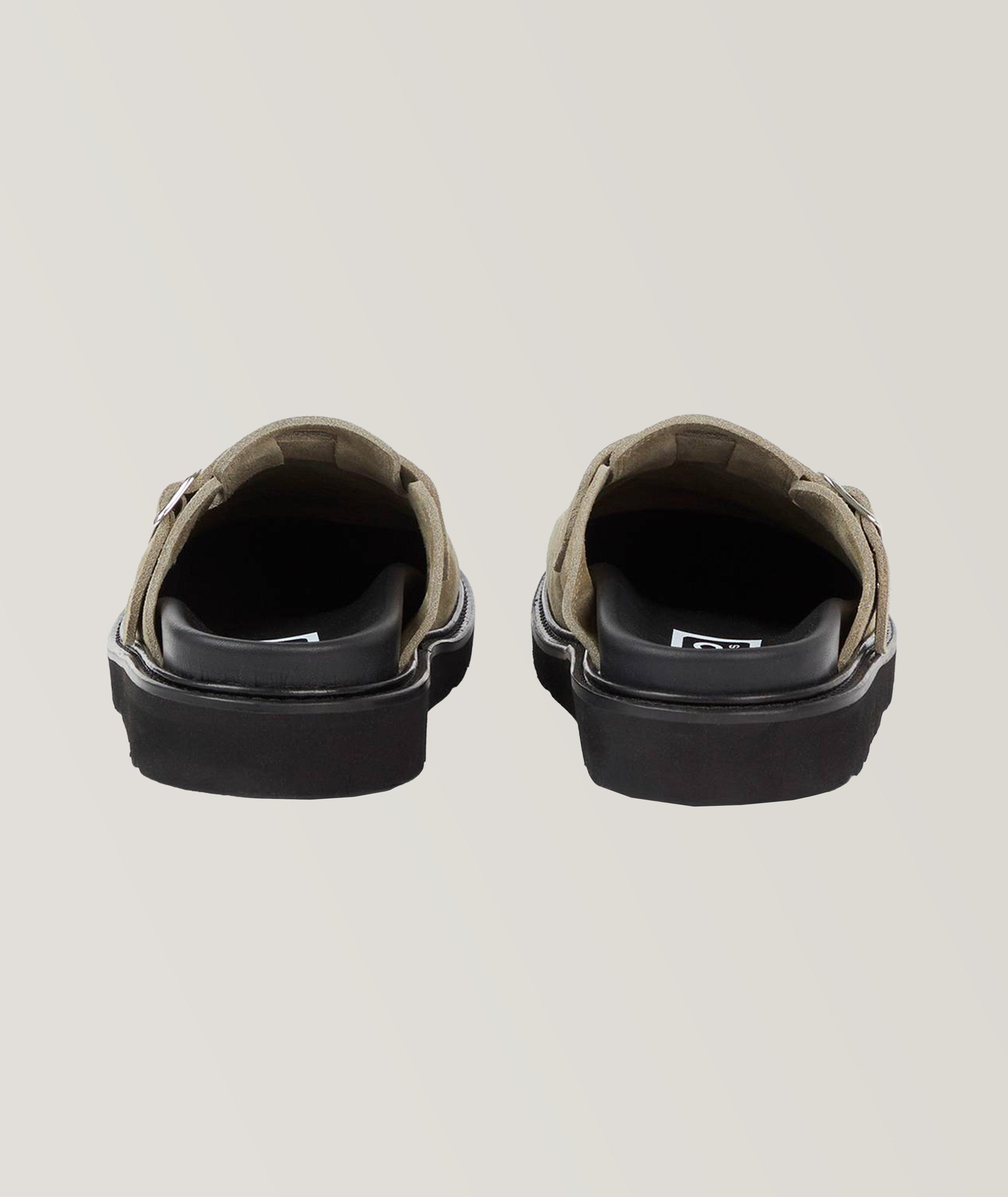 Matto Suede-Leather Clogs