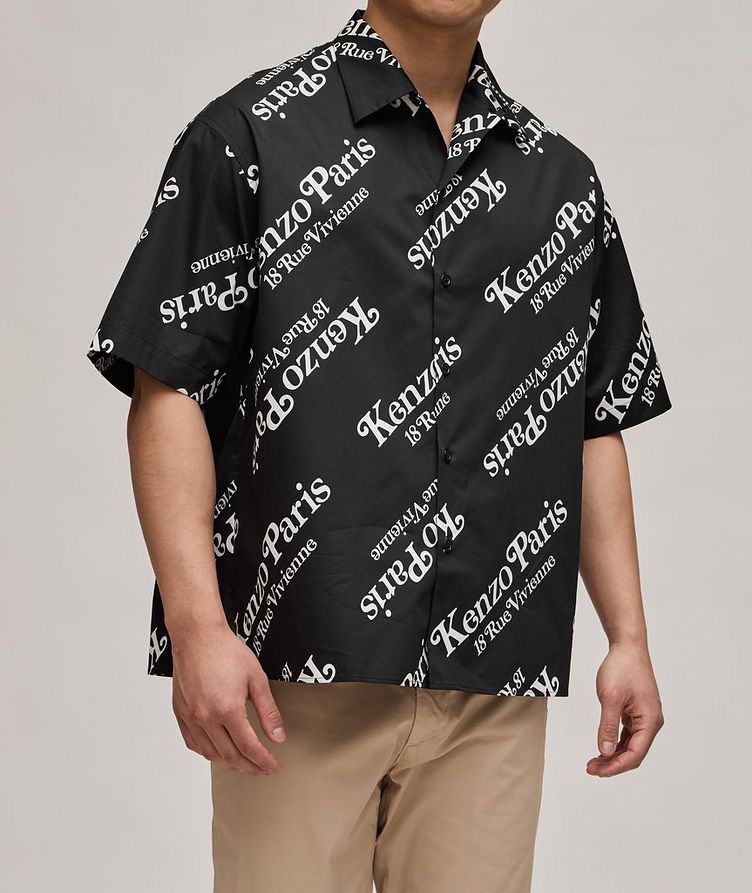 Verdy Collaboration All-Over Logo Cotton Camp Shirt image 2