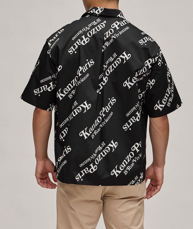 Verdy Collaboration All-Over Logo Cotton Camp Shirt image 3