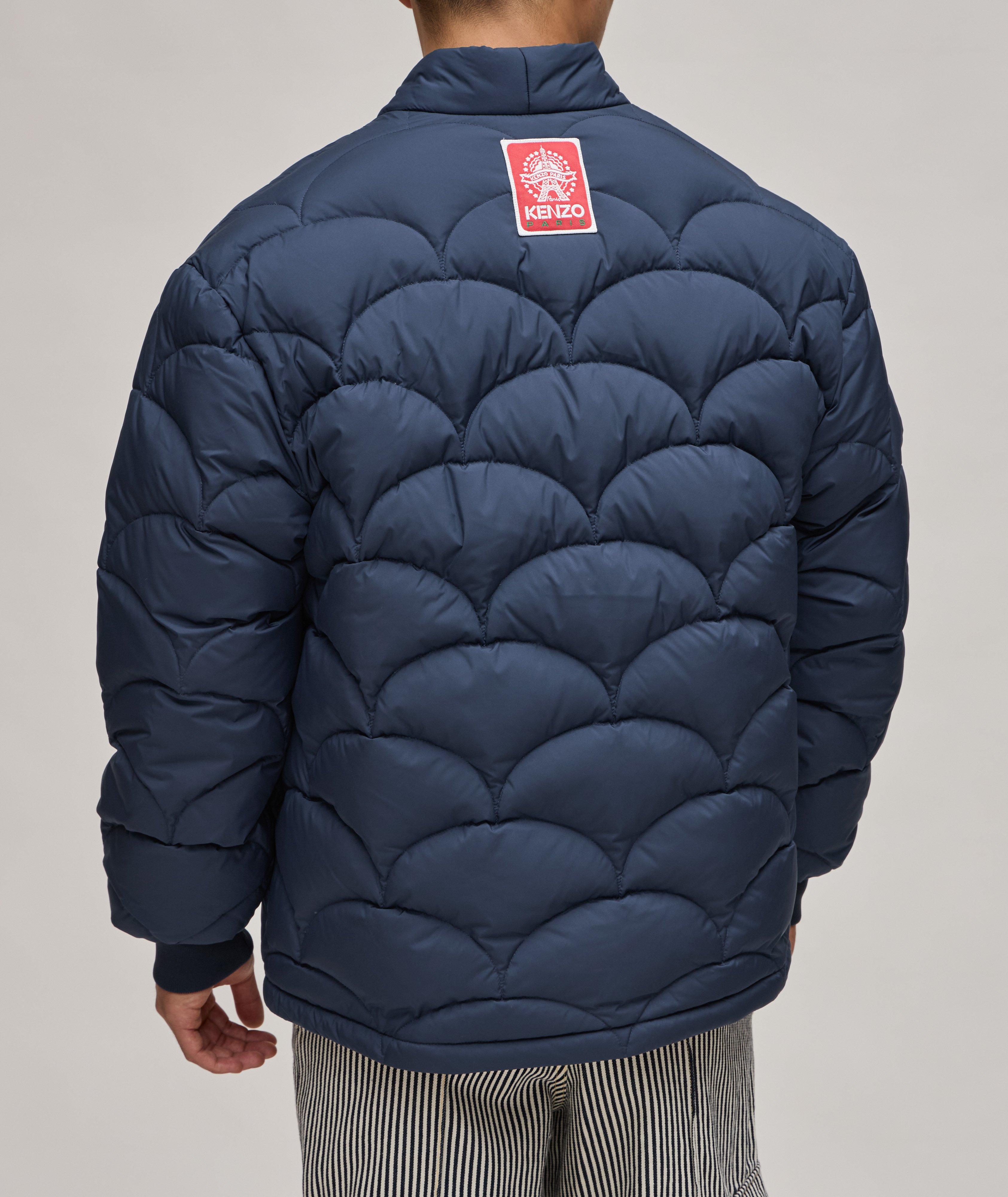 Blouson matelassé à motif japonais Seigaiha image 2