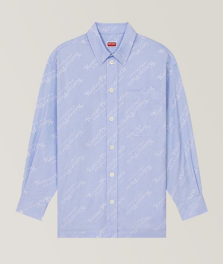 Verdy Collaboration All-Over Logo Cotton Sport Shirt image 0