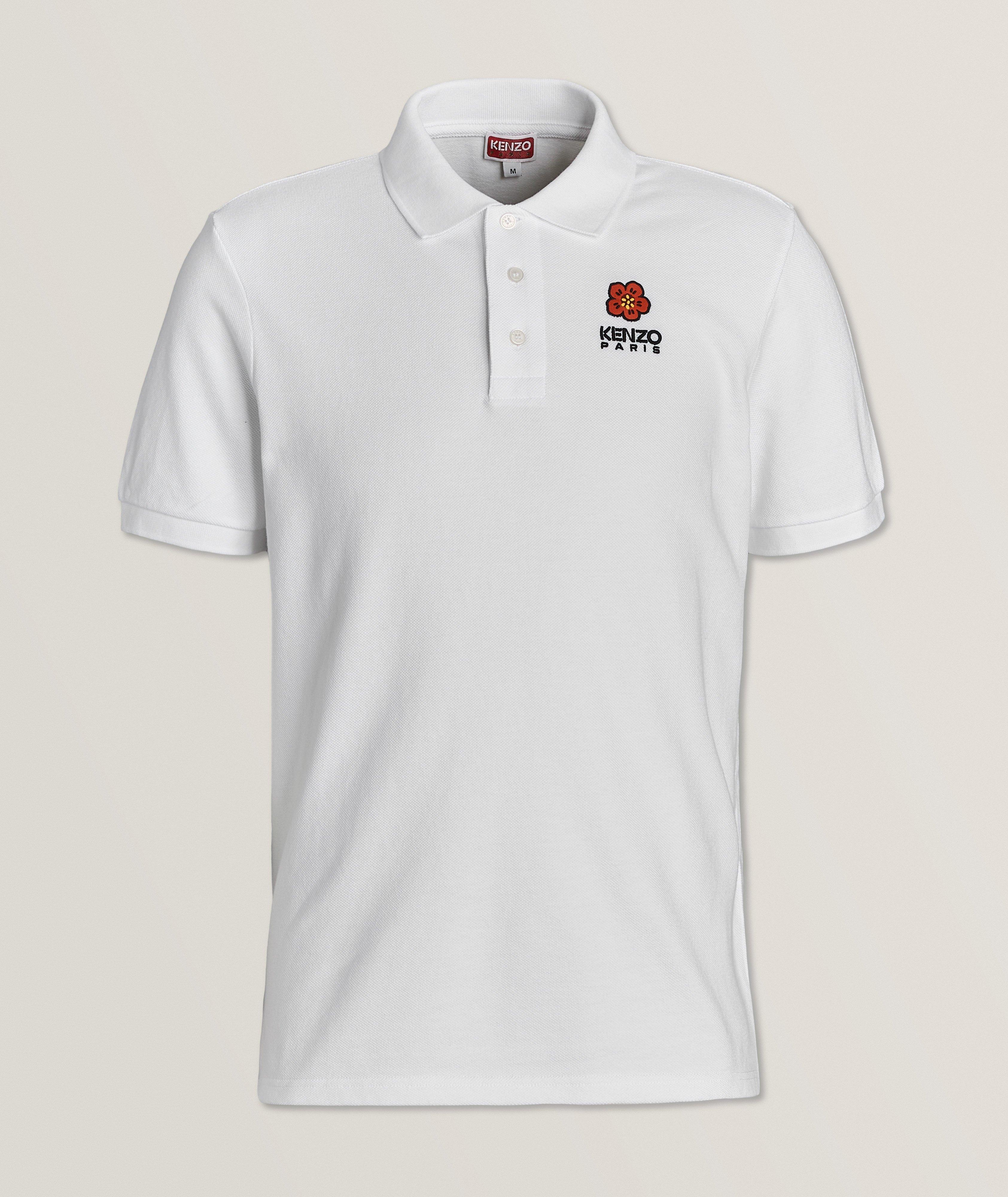 Kenzo Boke Flower Crest Embroidered Polo | Polos | Harry Rosen