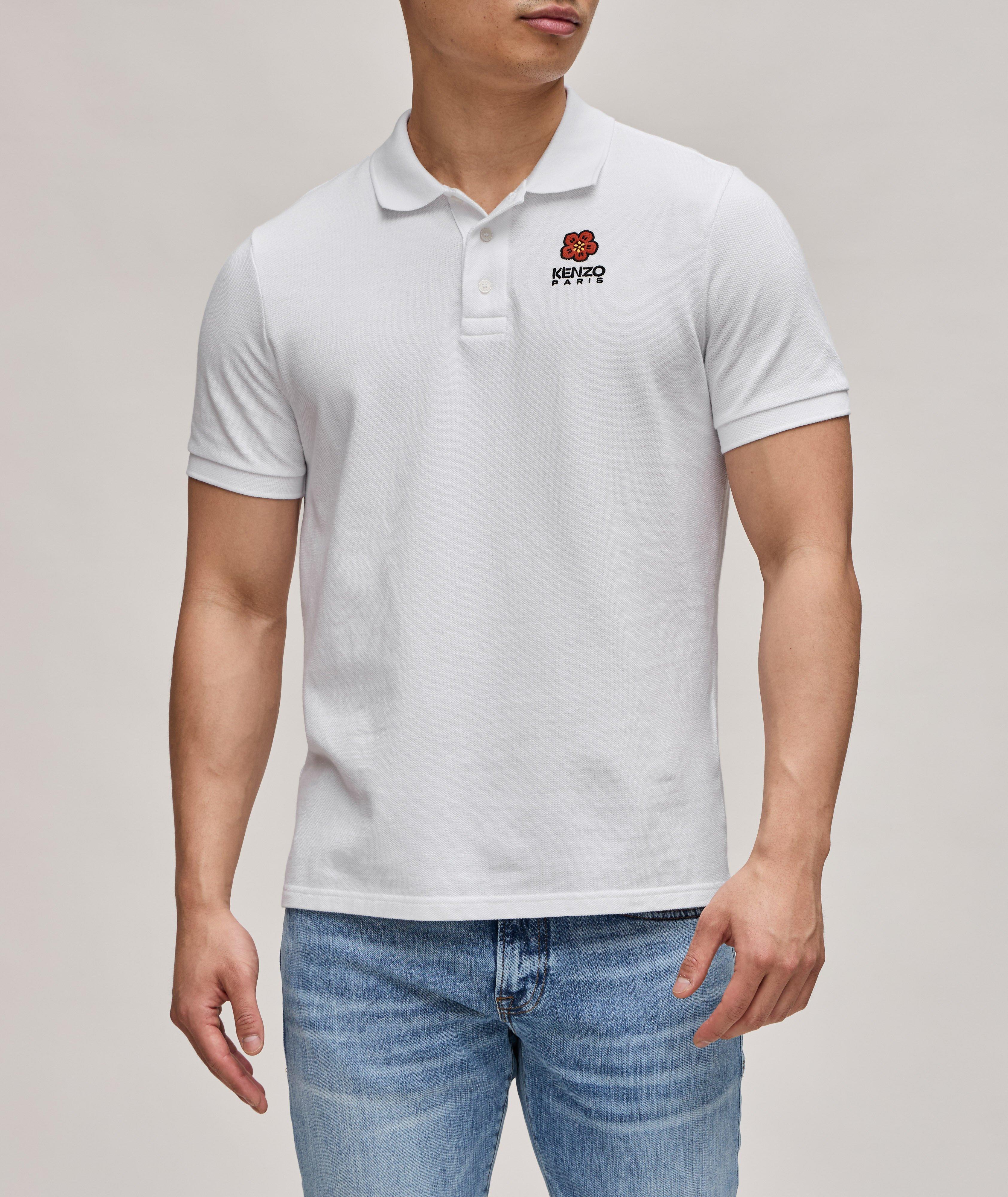 Kenzo polo white best sale