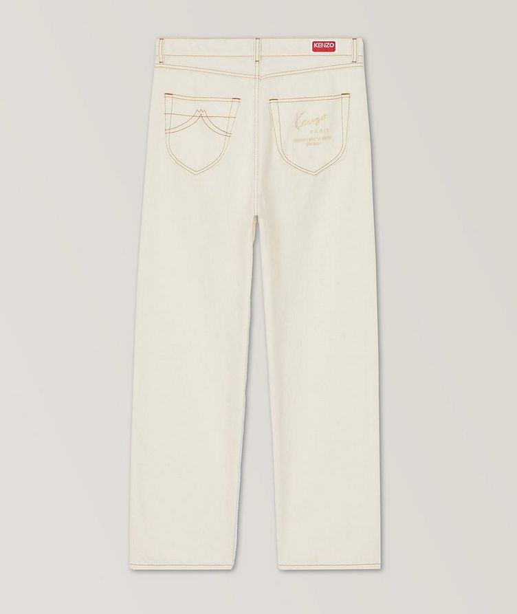 Asagao Cropped Straight Jeans image 1