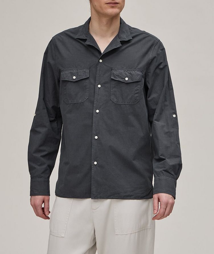 Eric Garment Dyed Lyocell-Cotton Shirt  image 1