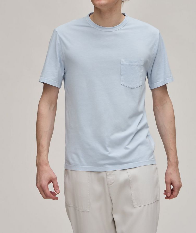 Heathered Lyocell-Cotton T-Shirt  image 1