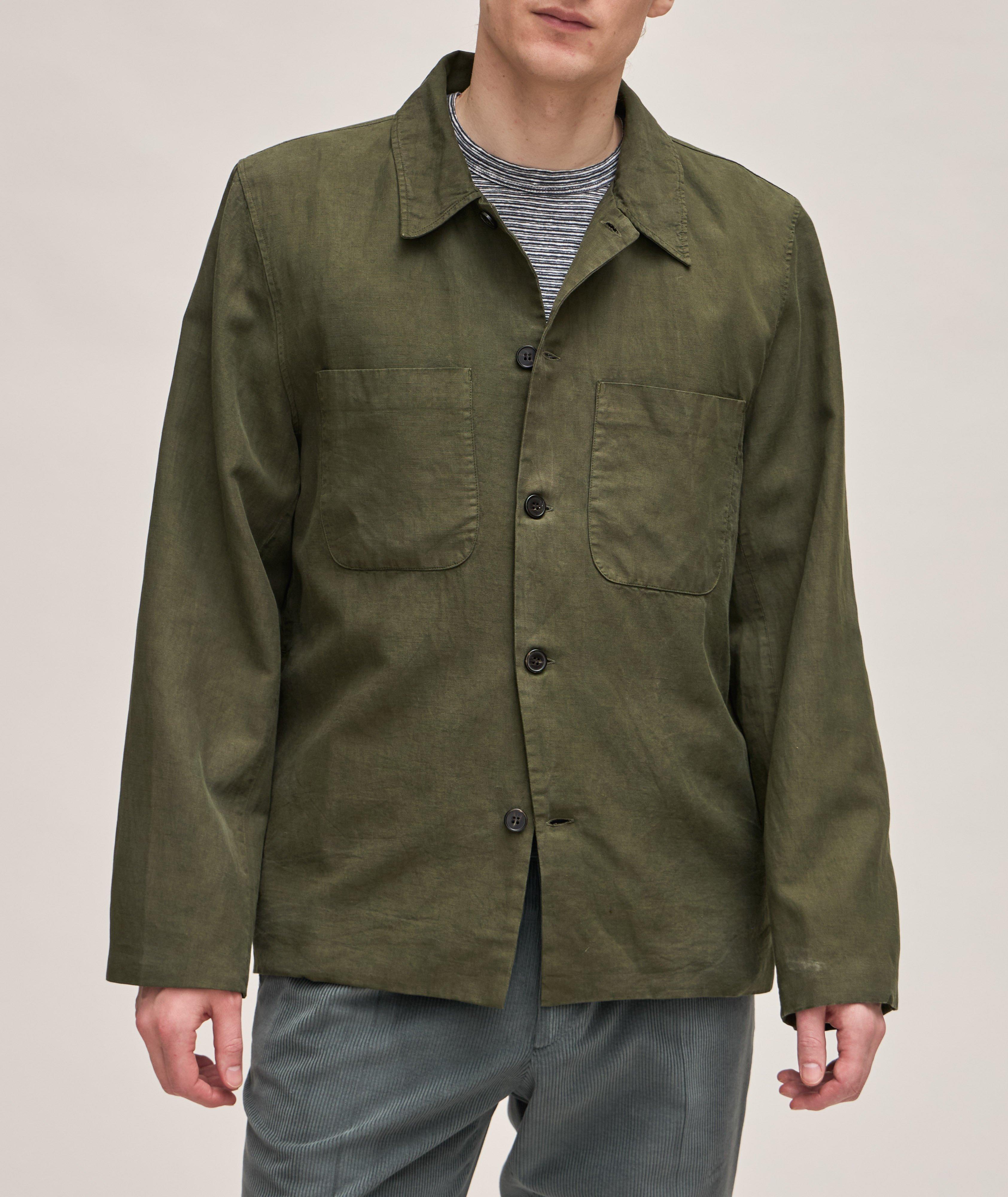 Harrison Lyocell, Linen & Cotton Overshirt  image 1