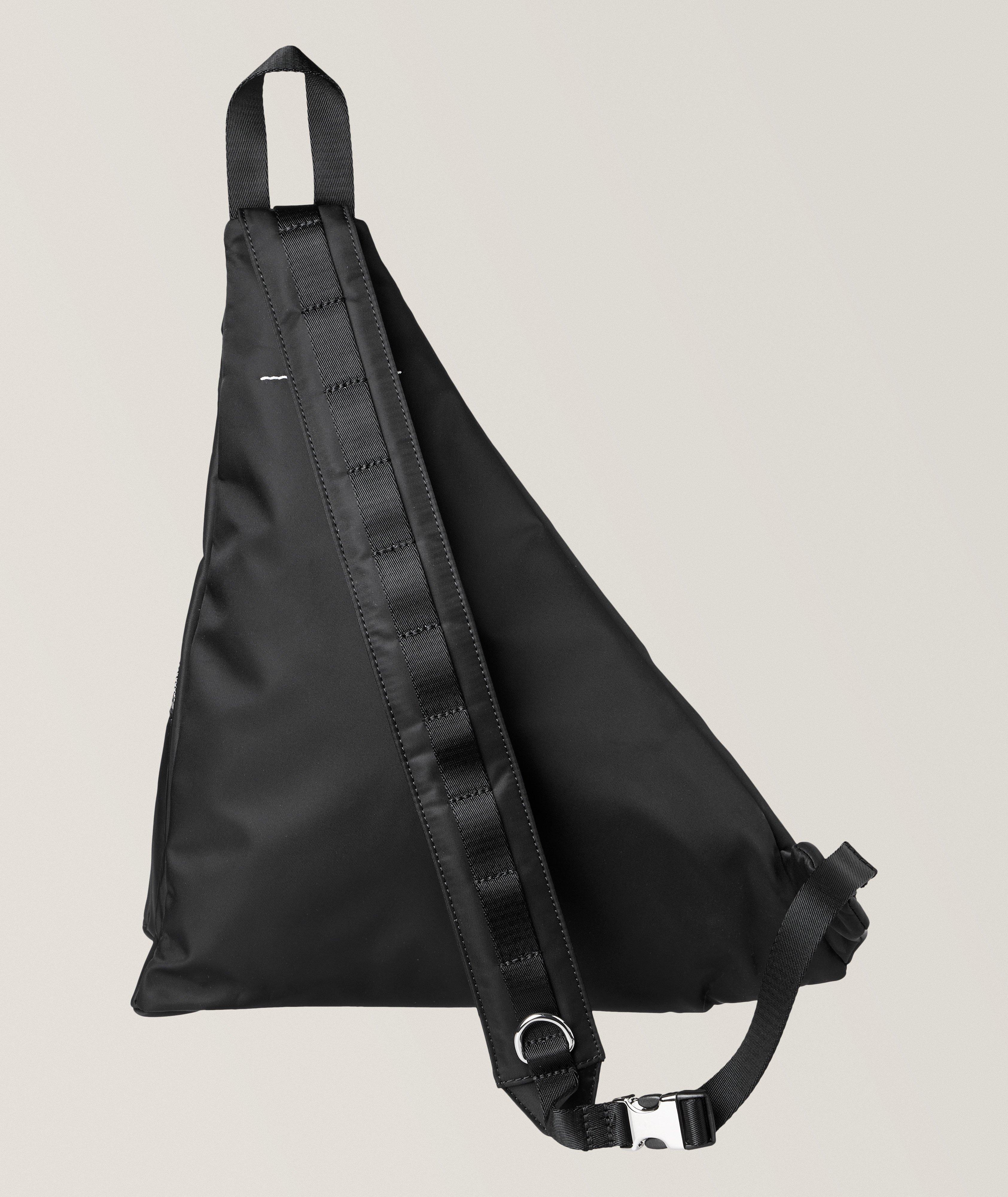 Triangle Technical Fabric Sling Bag  image 1