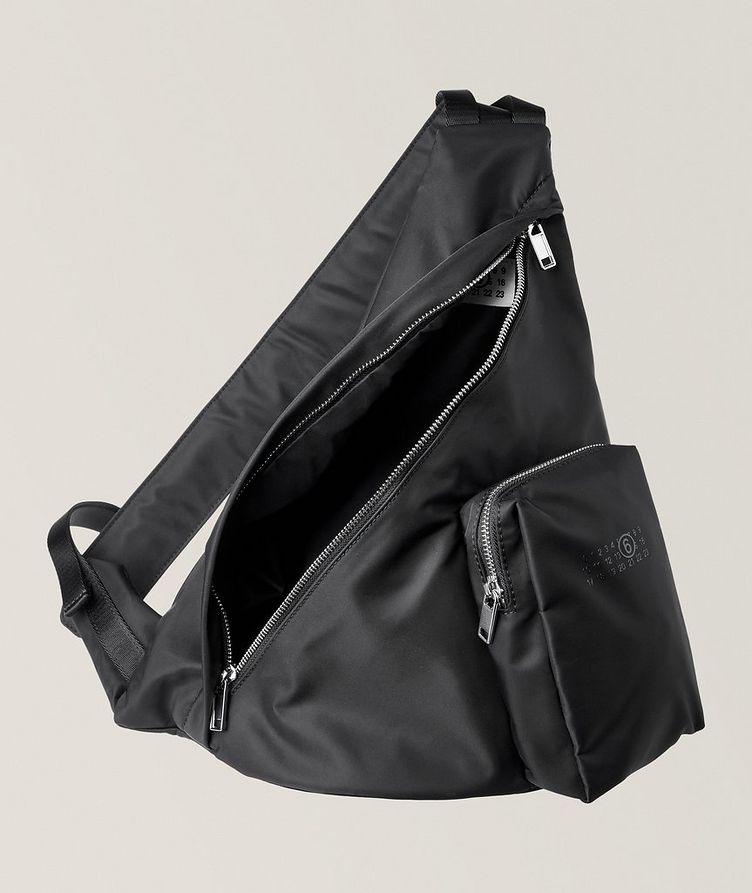 Triangle Technical Fabric Sling Bag  image 2