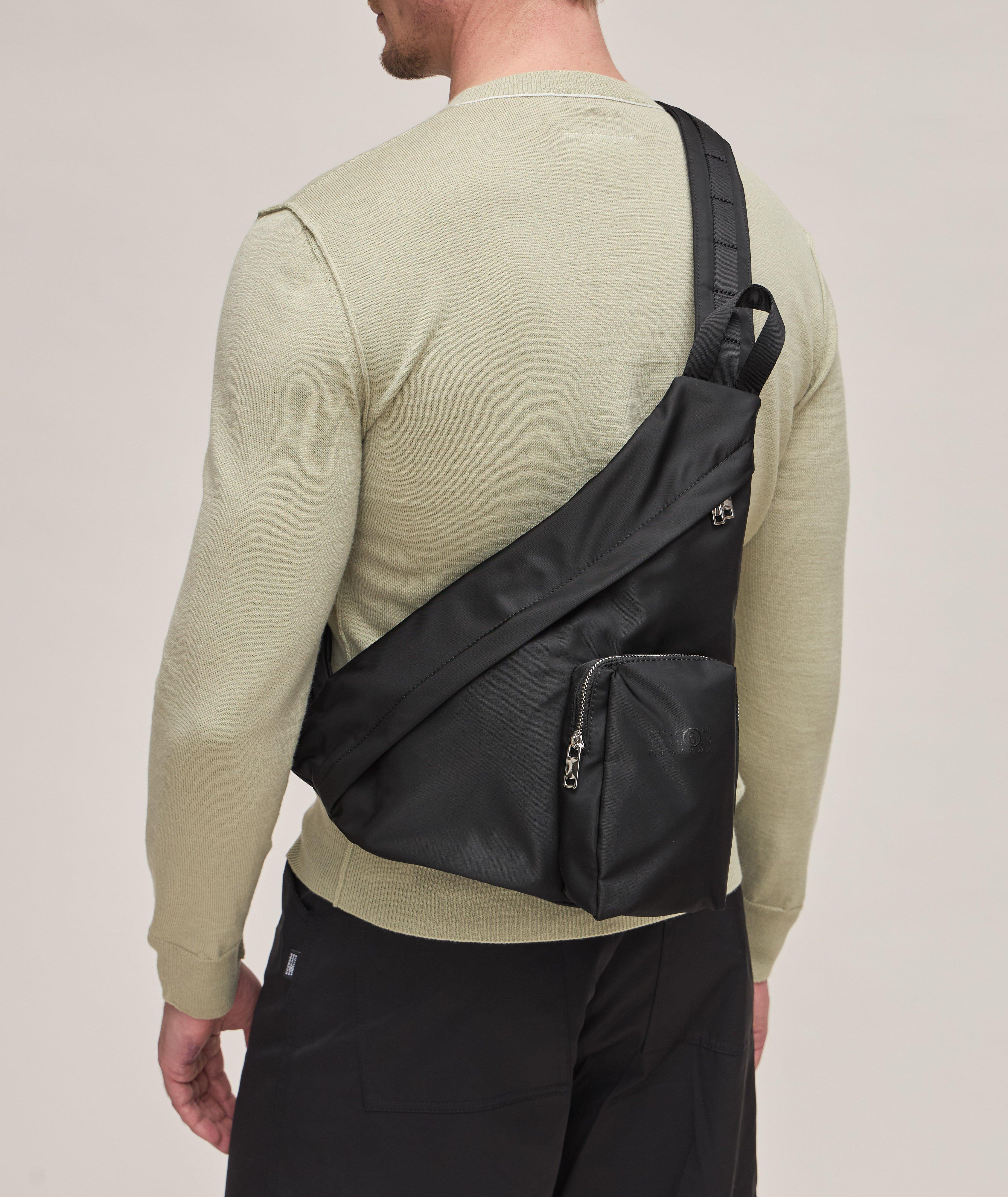 Triangle Technical Fabric Sling Bag  image 3