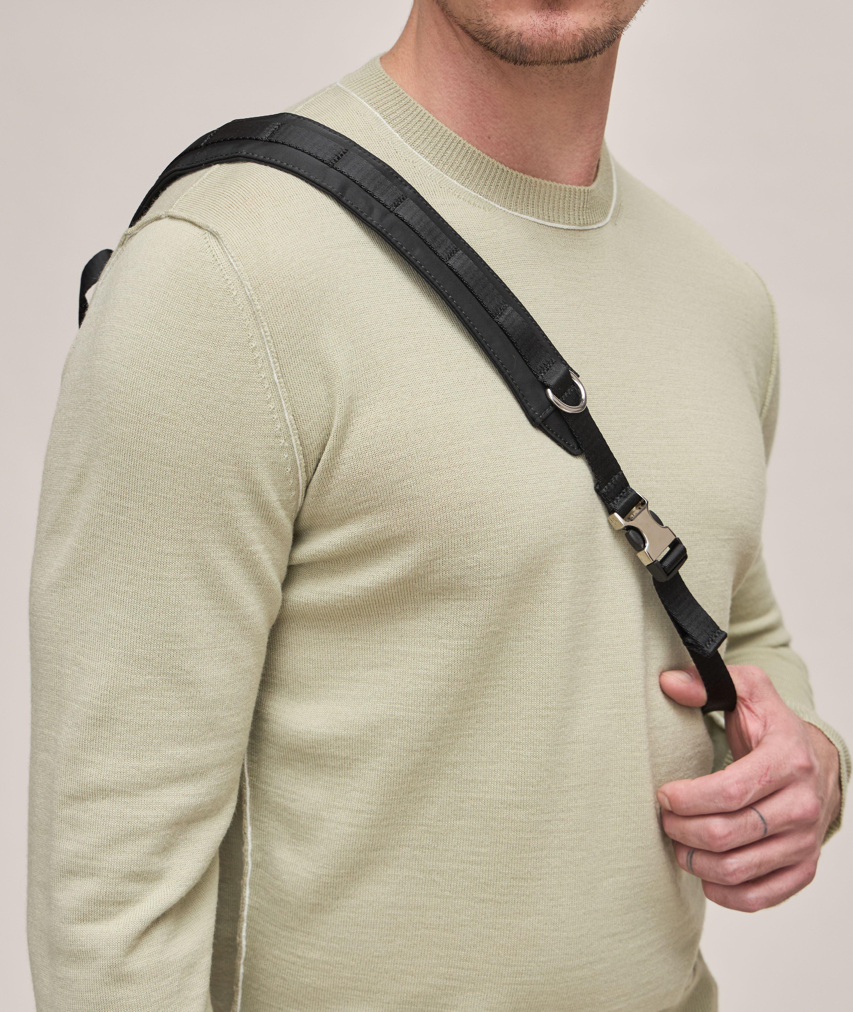 Triangle Technical Fabric Sling Bag 